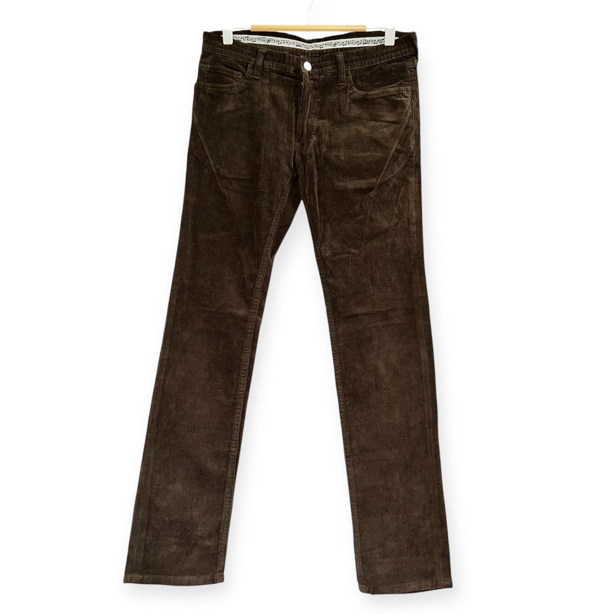 FW09 Brown Skinny Corduroy Pants