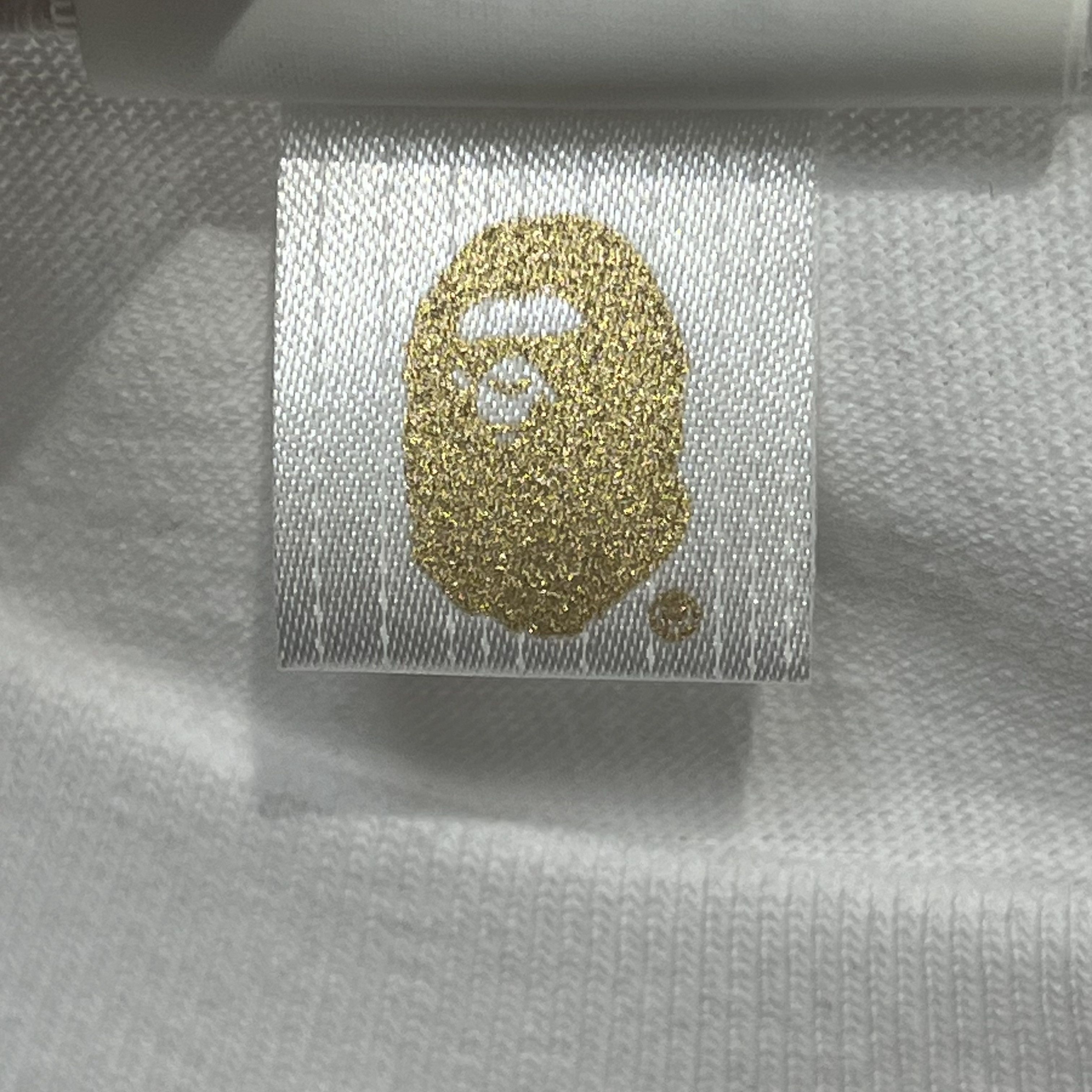 Bape Bape ABC Dot Reflective Busy Works Tee White Size US M / EU 48-50 / 2 - 12 Thumbnail