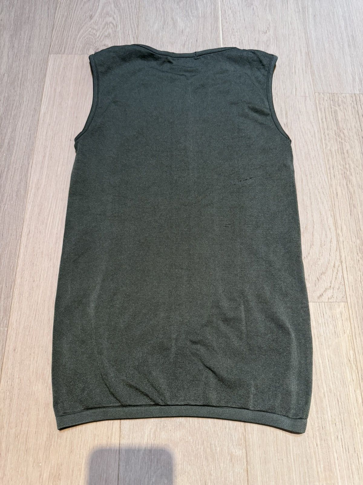 Barbara Bui Khaki green elastic tank top Size M / US 6-8 / IT 42-44 - 4 Thumbnail