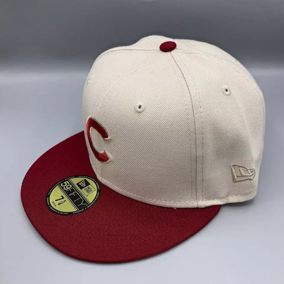New Era Chicago Cubs Hat Men 7 5/8 White All Star Game Fitted Cap Size ONE SIZE - 3 Thumbnail