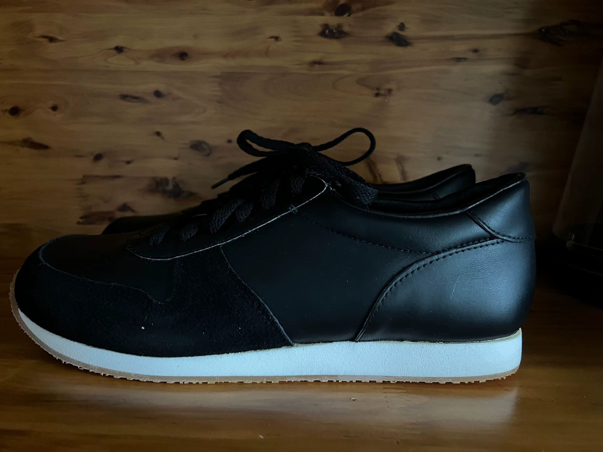Other Blueover Vtg Made in Japan Leather Lining Trainer US5 (43) Size US 10 / EU 43 - 1 Thumbnail