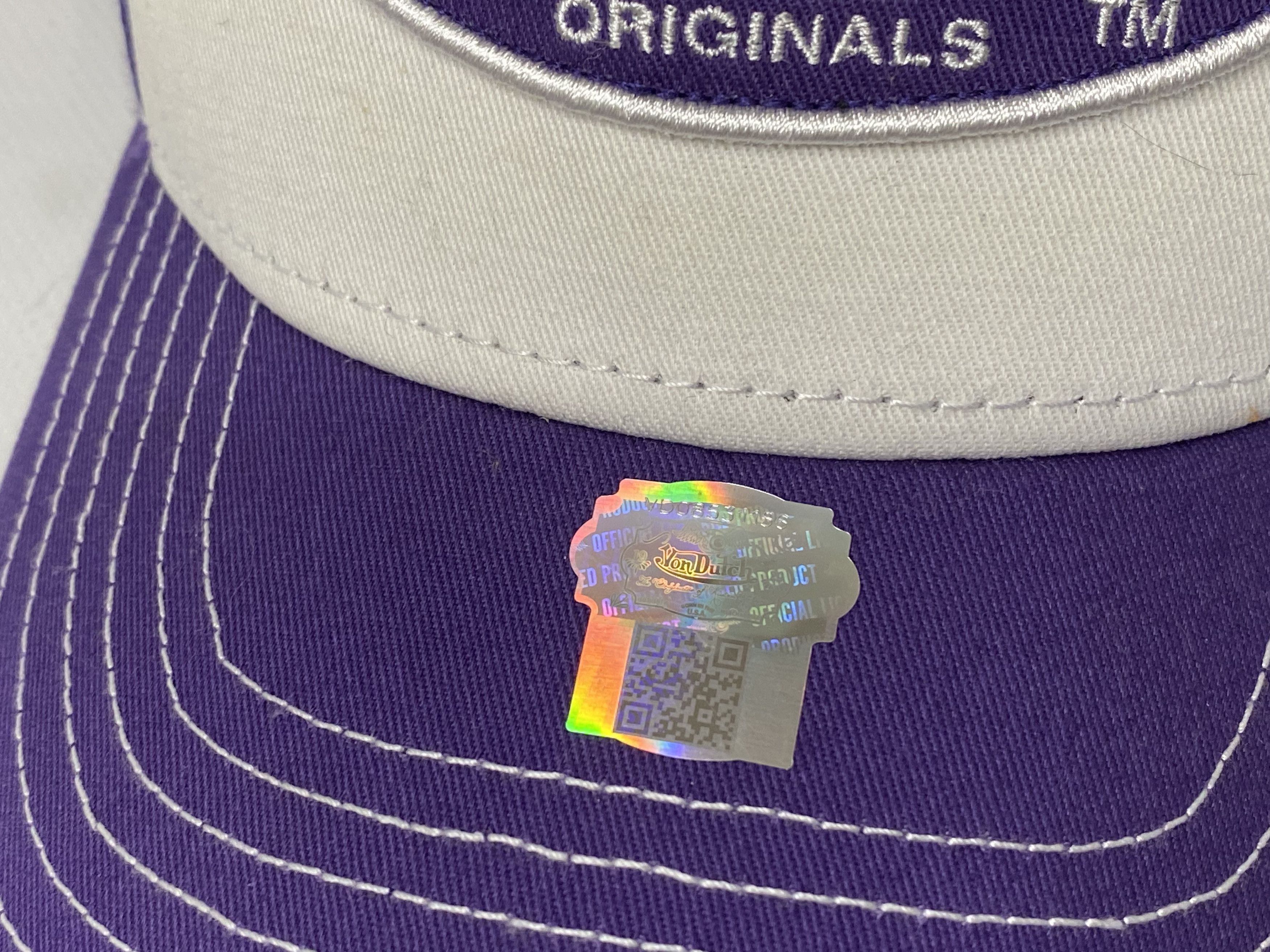 Von Dutch VON DUTCH HAT CAP SNAP BACK LOGO TRUCKER MESH BASEBALL Size ONE SIZE - 4 Thumbnail