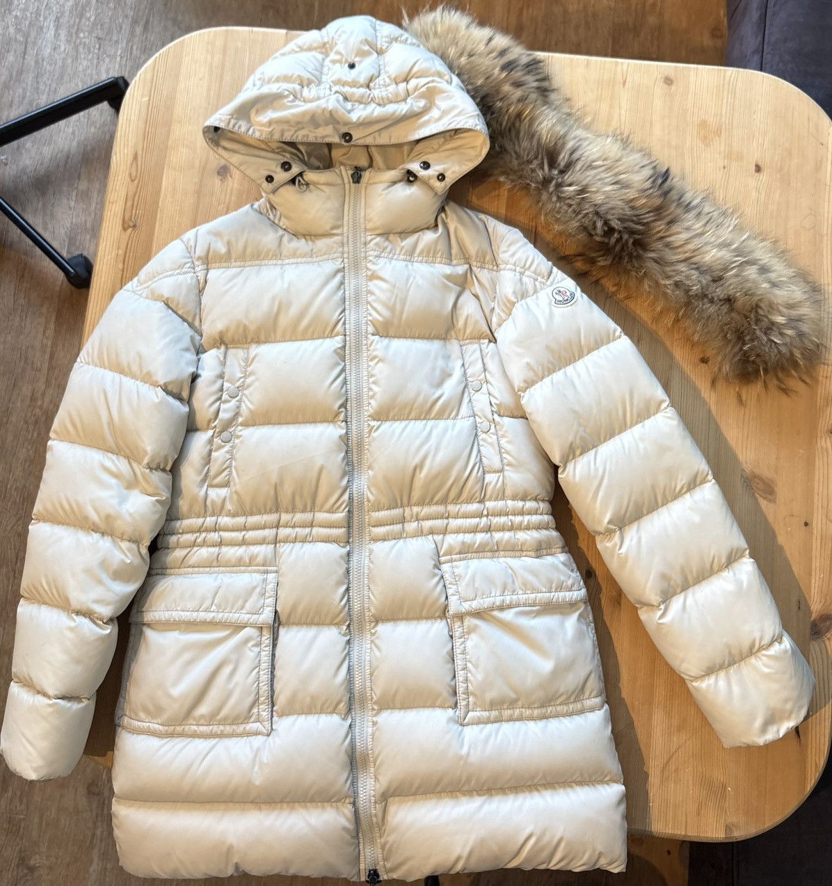 Moncler Moncler Gueran Womens Coat Furhood Jacket Size S / US 4 / IT 40 - 19 Thumbnail
