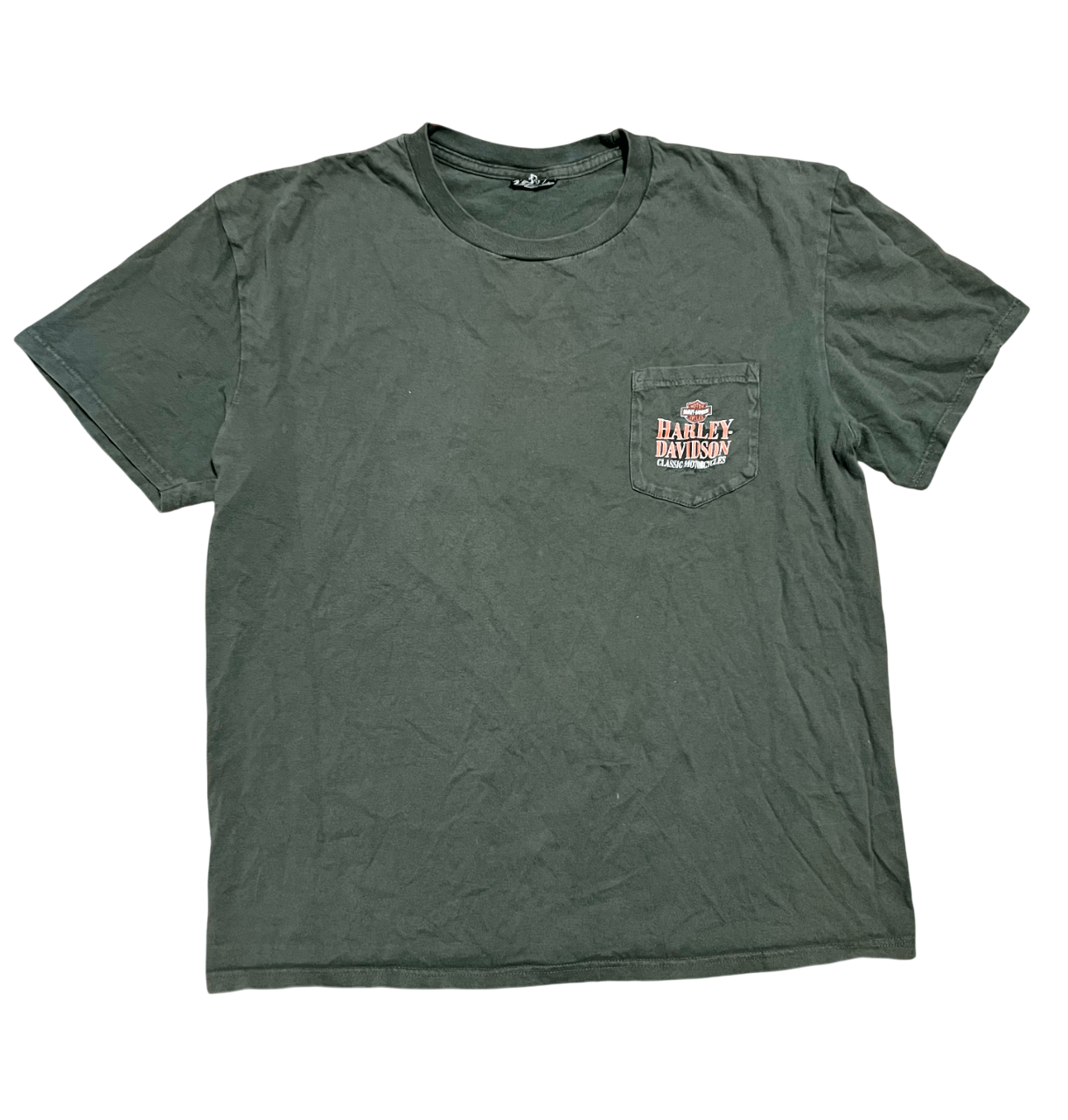 Harley Davidson Harley Davidson Caliente San Antonio Pocket Graphic T-Shirt Size US XL / EU 56 / 4 - 2 Thumbnail