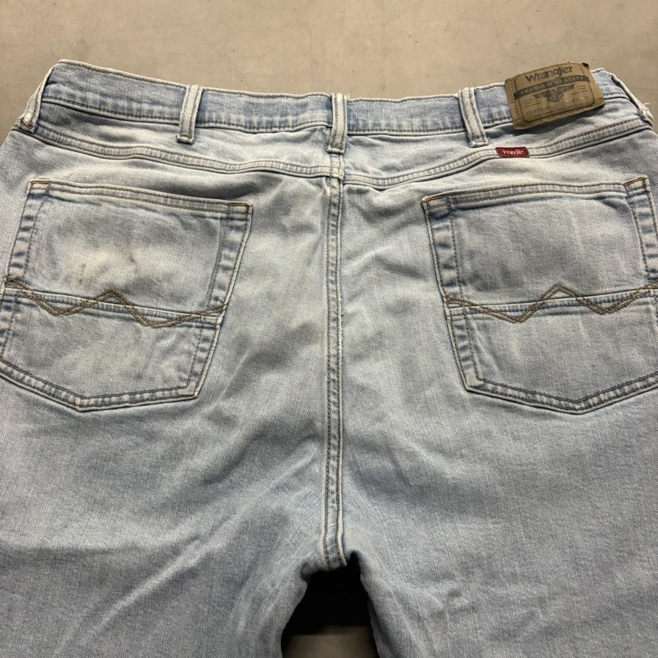 Vintage Crazy Vintage Y2K/2000s Super Baggy Skater Style Relaxed Boot Light Wash Denim Jeans! Size US 38 / EU 54 - 7 Thumbnail