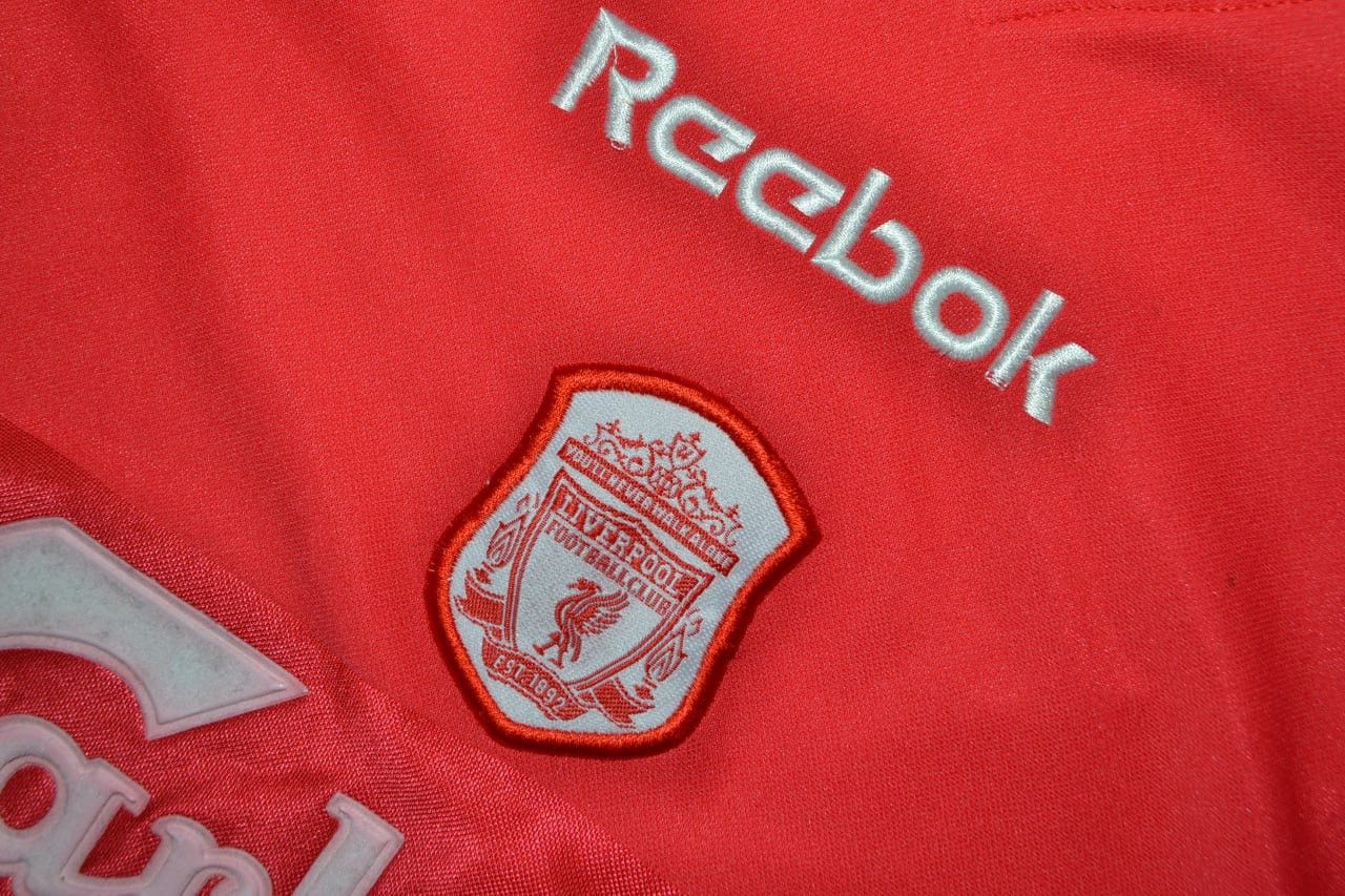 Reebok REEBOK LIVERPOOL ENGLAND 2000/2002 HOME FOOTBAL SHIRT JERSEY Size US XL / EU 56 / 4 - 5 Thumbnail