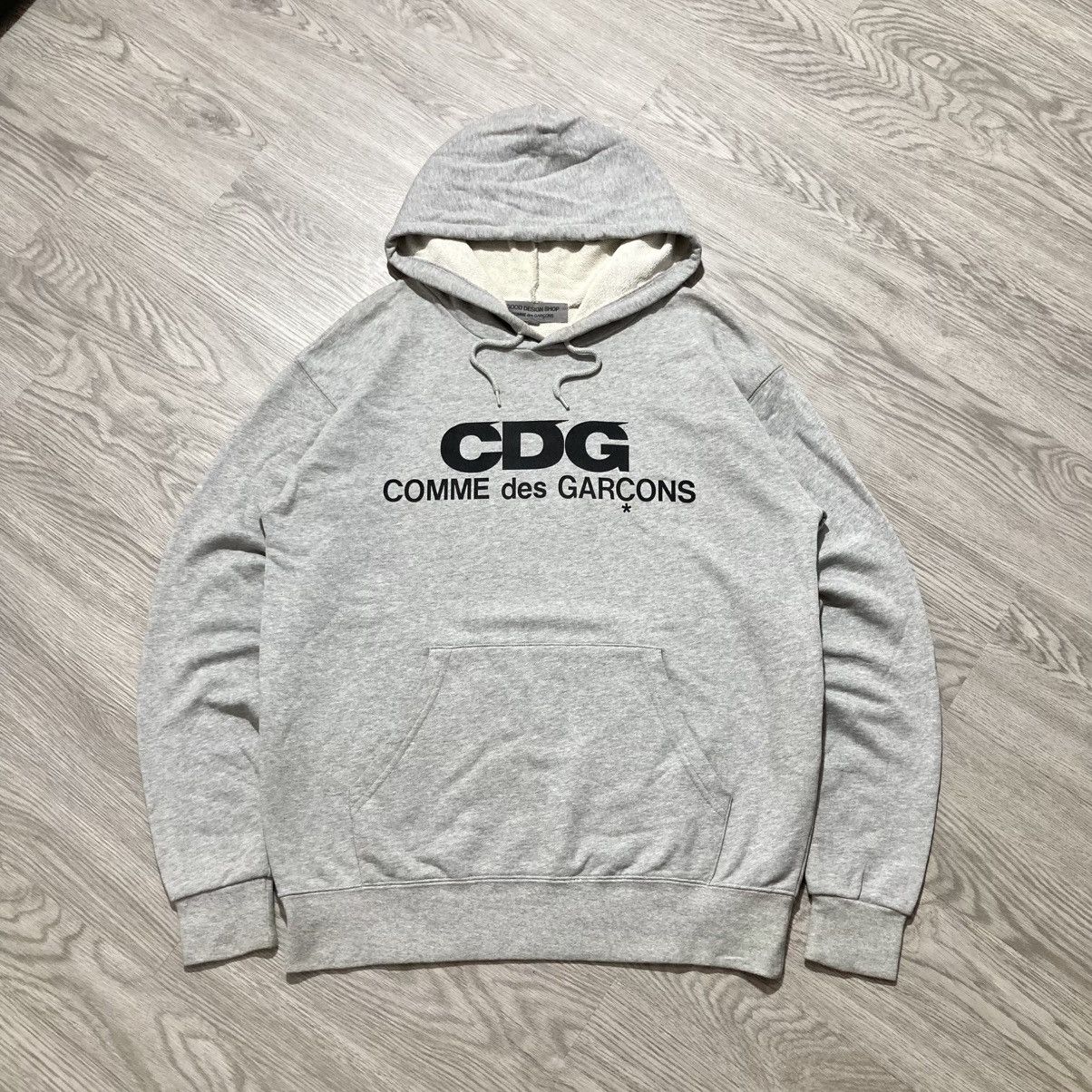 CDG by Comme des Garcons Vintage Comme Des Garcons Good Design Shop CDG Hoodie Grey Size US M / EU 48-50 / 2 - 1 Thumbnail