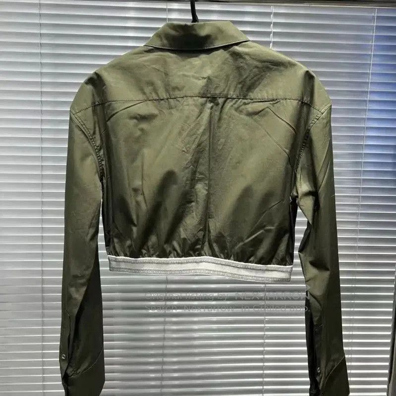 Loewe Loewe Spring Autumn Cropped Green Blouse . Size S / US 4 / IT 40 - 3 Thumbnail