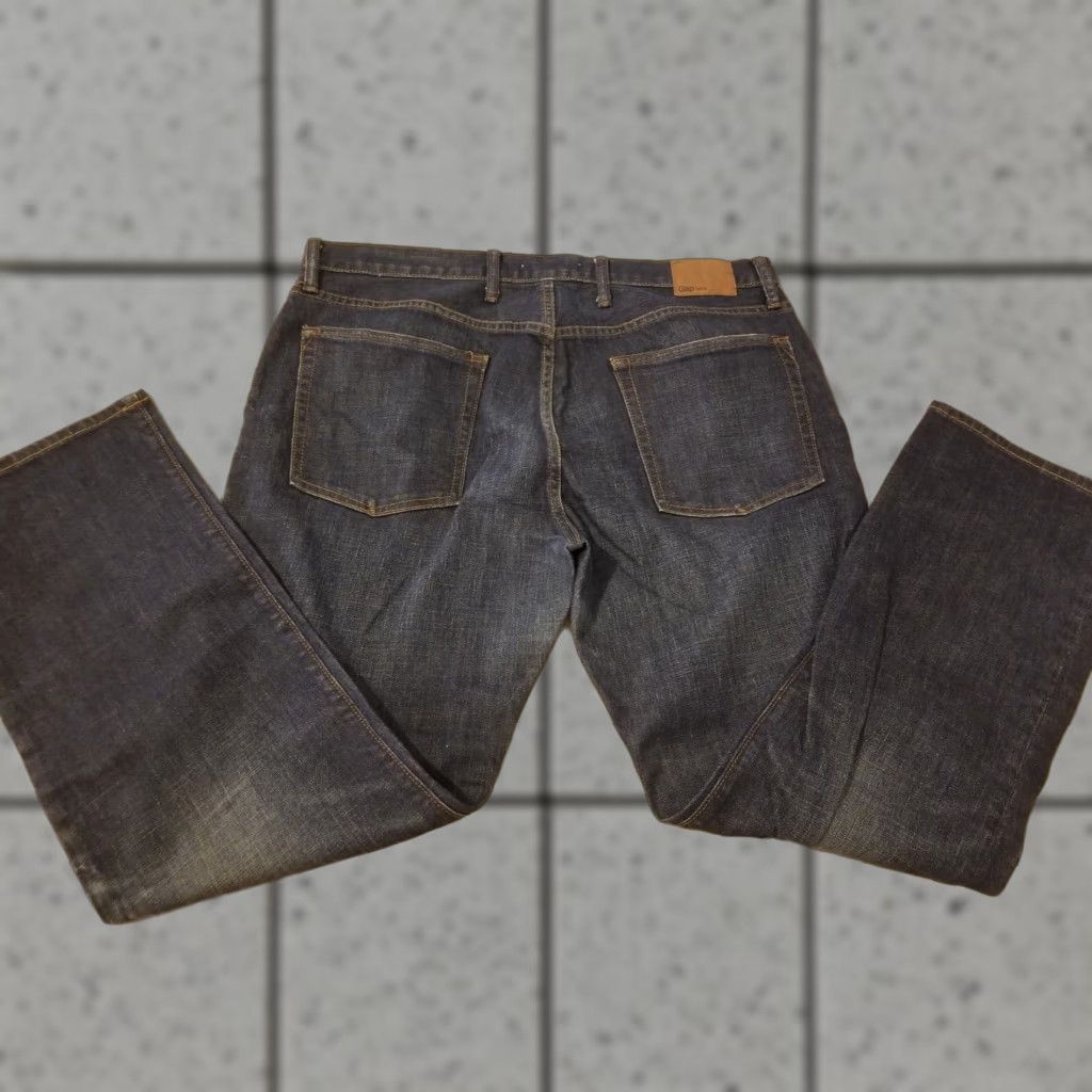 Gap Gap Jeans Mens 36x30 Straight Classic Denim Stretch Blue Size US 36 / EU 52 - 1 Thumbnail