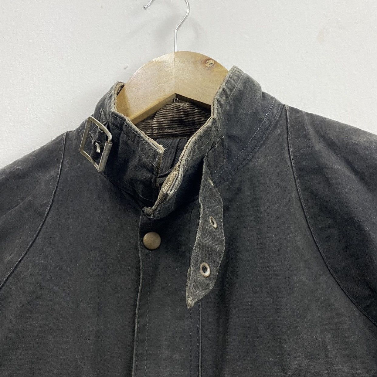 Belstaff Vintage Belstaff Racemaster Waxed Cotton Black Series Jacket Size US M / EU 48-50 / 2 - 8 Thumbnail