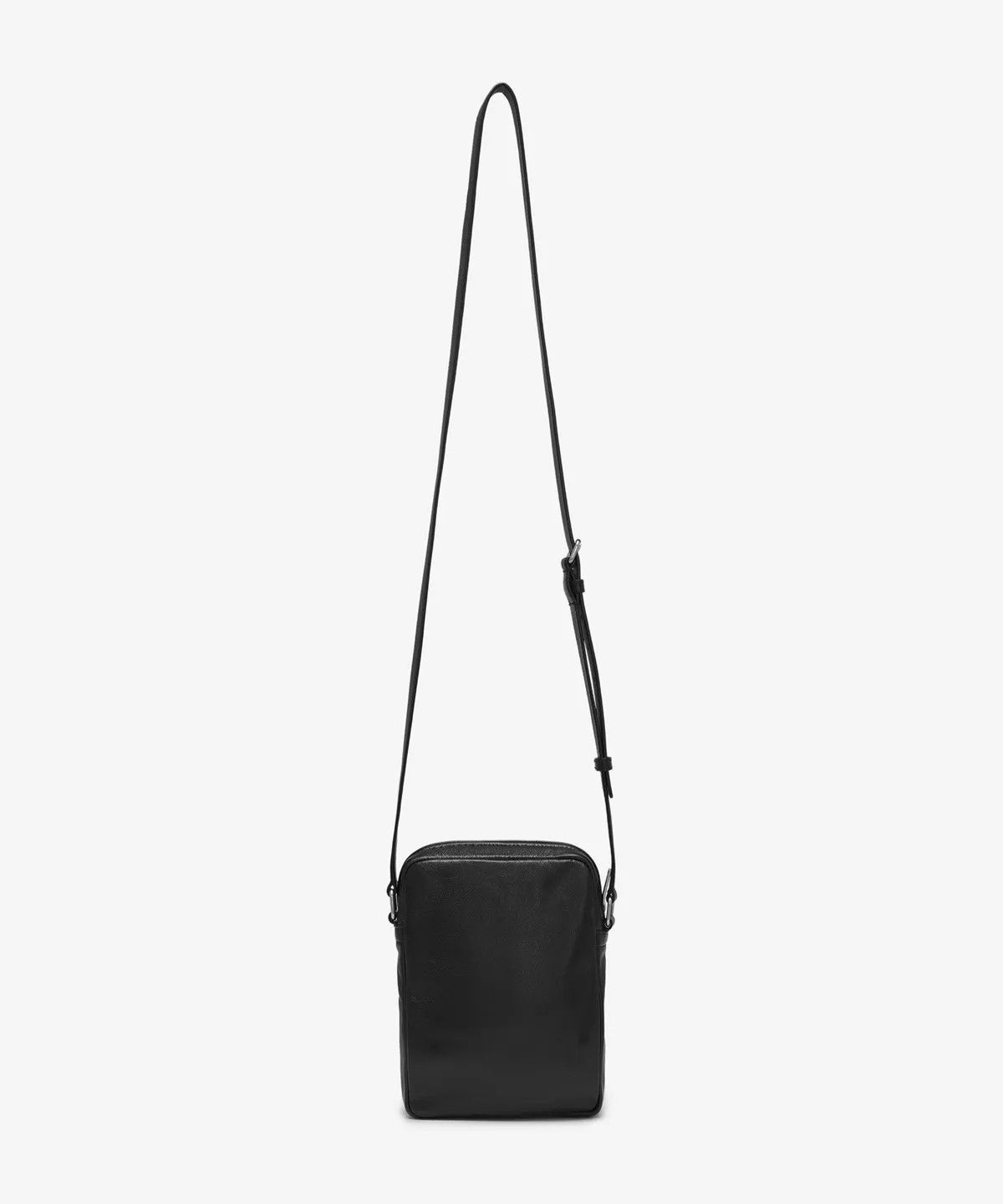 Saint Laurent Paris o1bcso1str1225 Size: OS/Sid Pouch Antiqued Lambskin in Black Size ONE SIZE - 3 Thumbnail