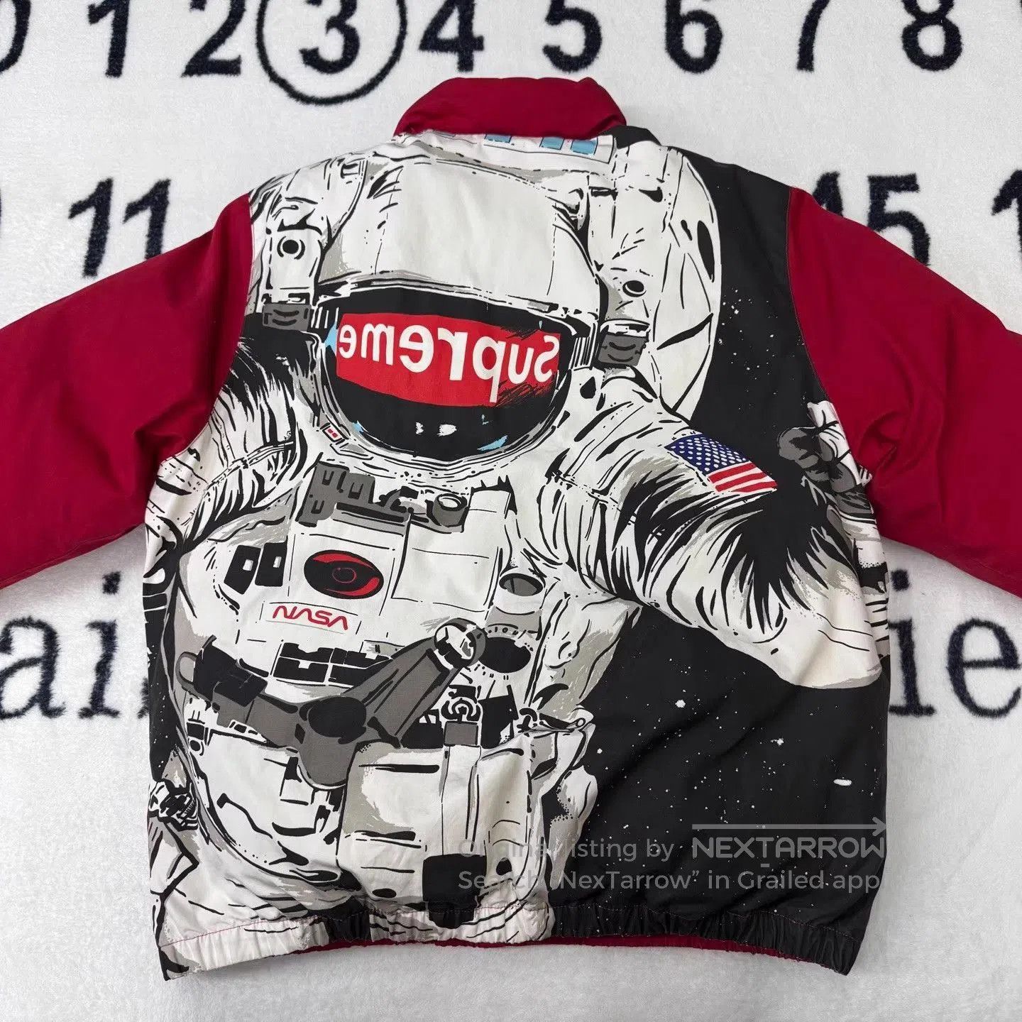 Supreme Red Quilted Heavy Coat . Size US L / EU 52-54 / 3 - 3 Thumbnail