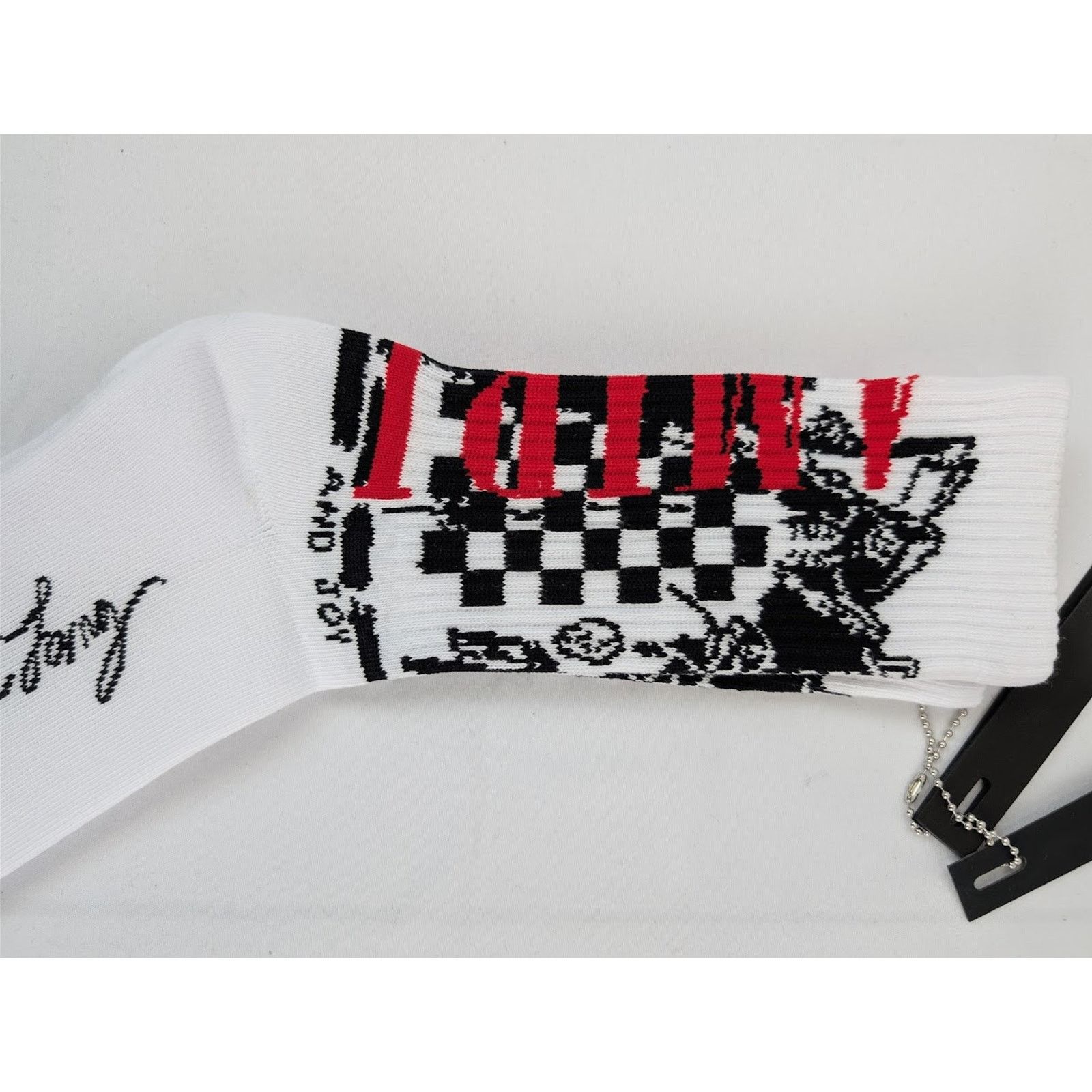 Amiri × Wes Lang o1rshd1 Q:2 / Size: 43-44 / Core Sketch Socks in White Size ONE SIZE - 5 Thumbnail