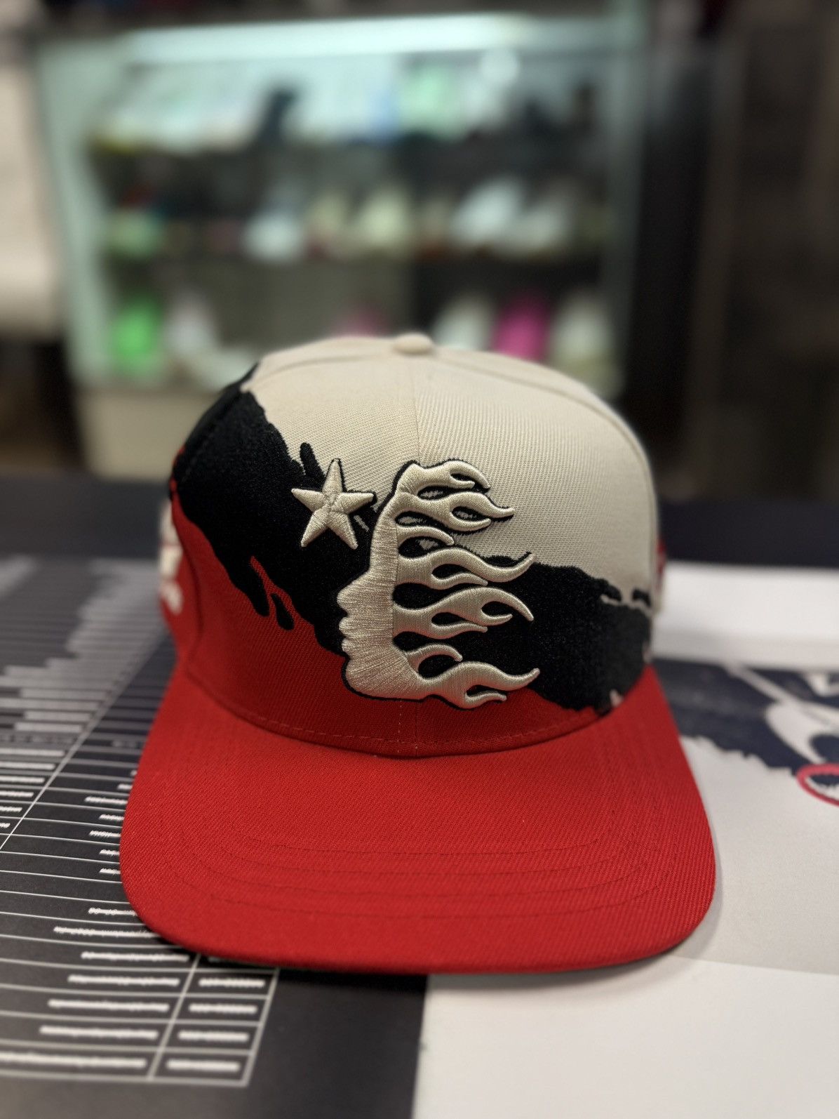 HELLSTAR Hellstar Adjustable SnapBack Hat “Air Brush” (NEW) Size ONE SIZE - 1 Thumbnail