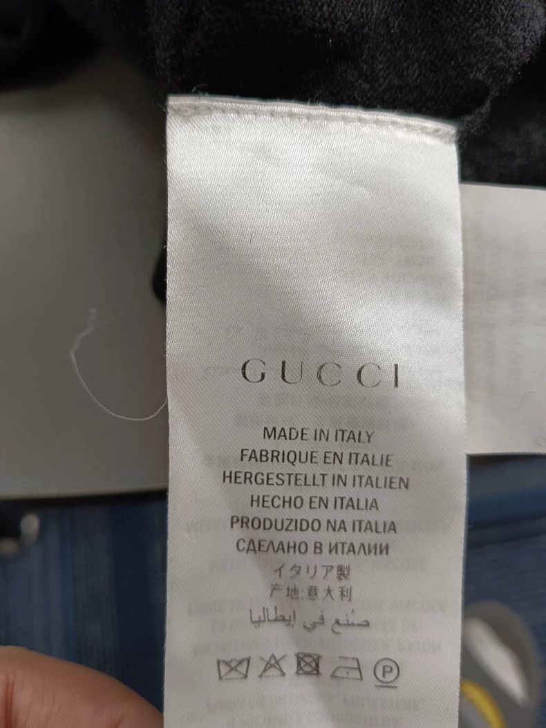 Gucci Gucci Little bee embroidered cardigan sweater 2504-Nextarro Size US L / EU 52-54 / 3 - 4 Thumbnail