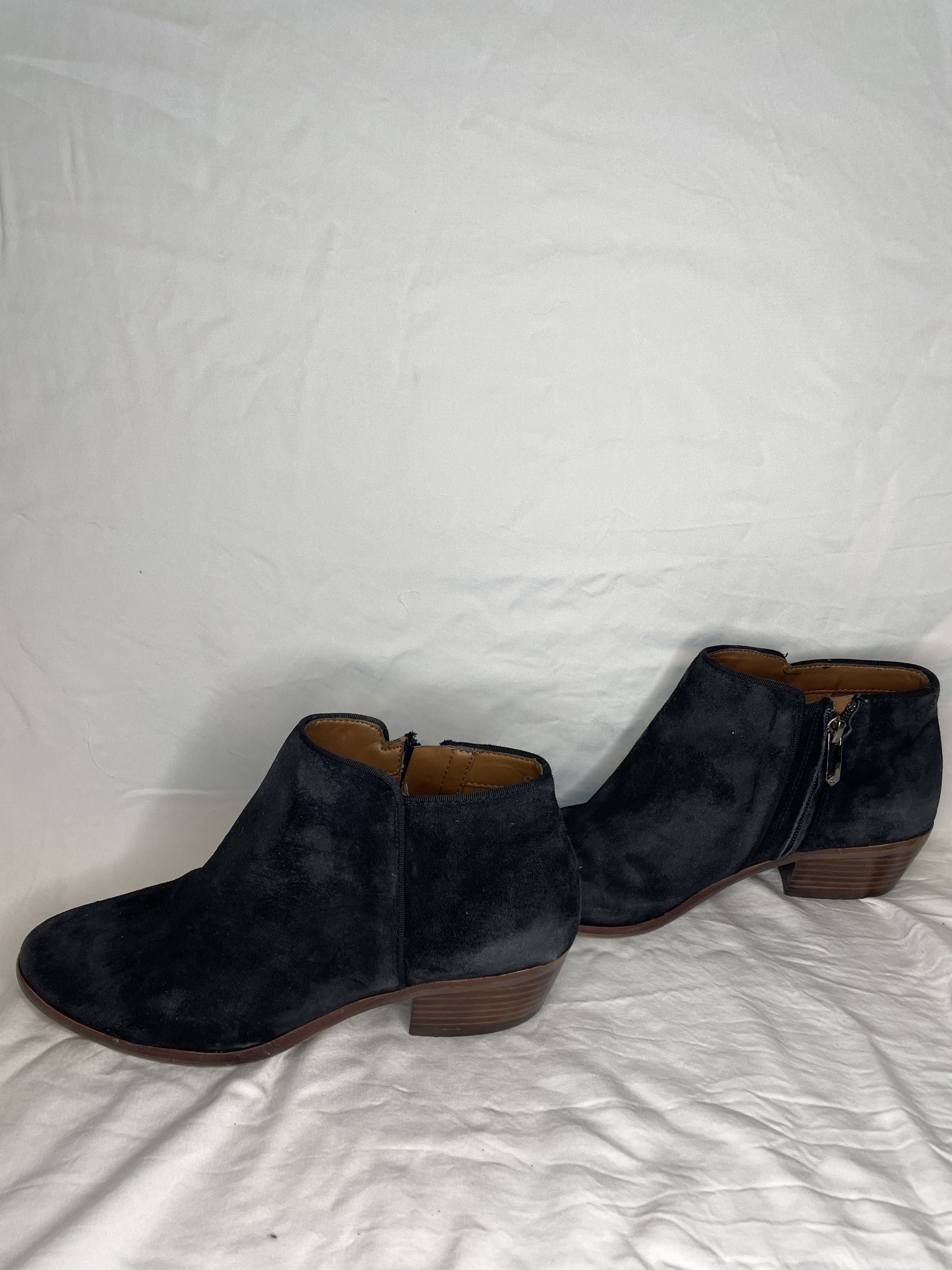 Sam Edelman Sam Edelman Petty Ankle Boots Size 8 Suede Leather Side Zip Size US 8 / IT 38 - 4 Thumbnail