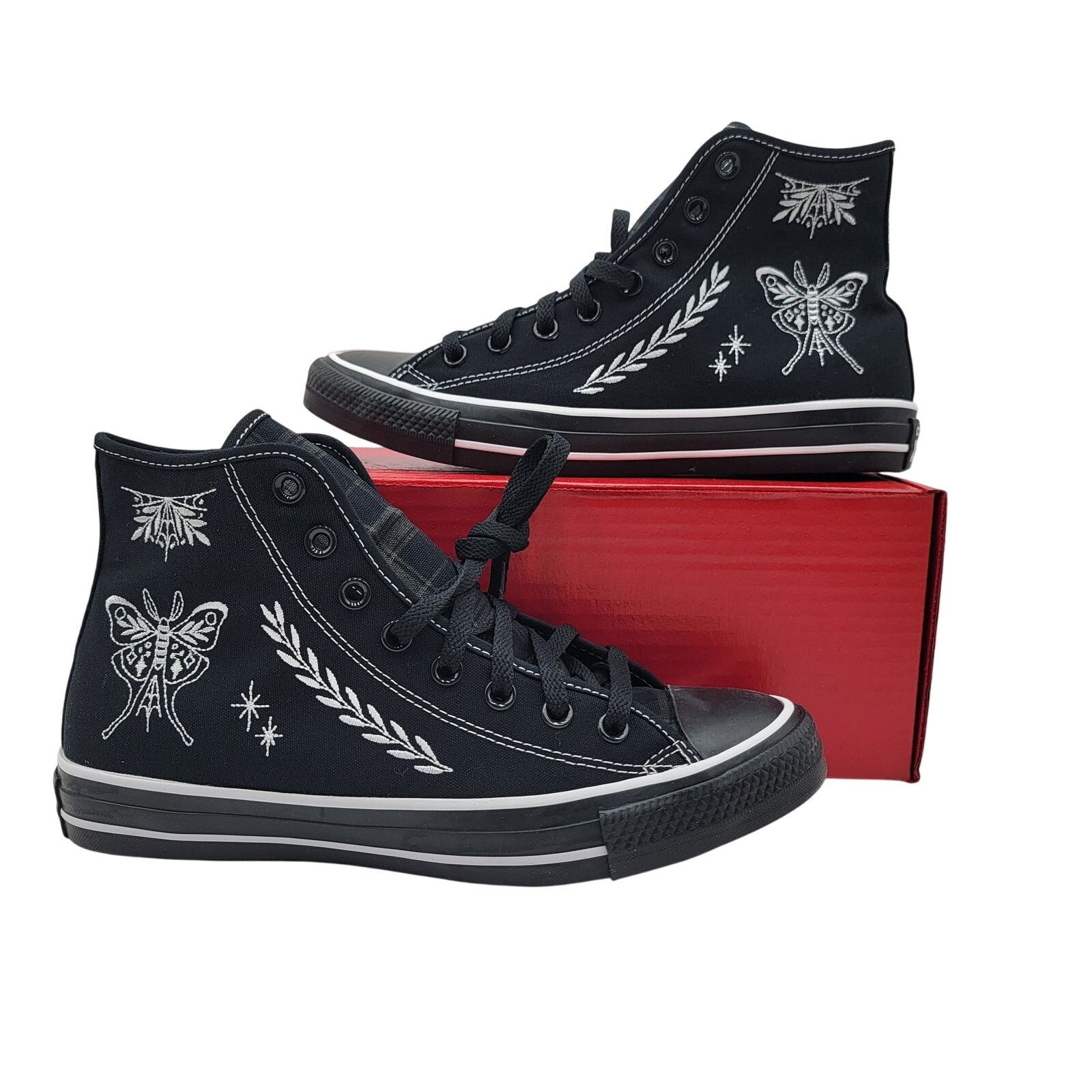 Converse Converse Black CTAS High by You Custom Mens Sz 8 NIB Size US 8 / EU 41 - 1 Thumbnail