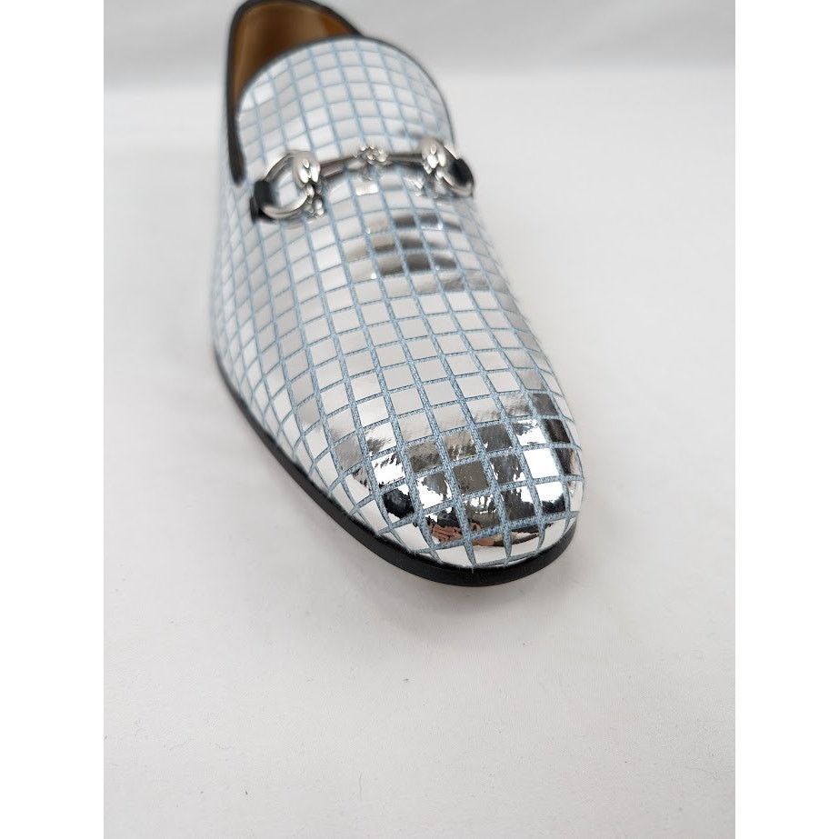 Gucci o1rshd1 Crispy Loafers in Silver Size US 9 / EU 42 - 5 Thumbnail