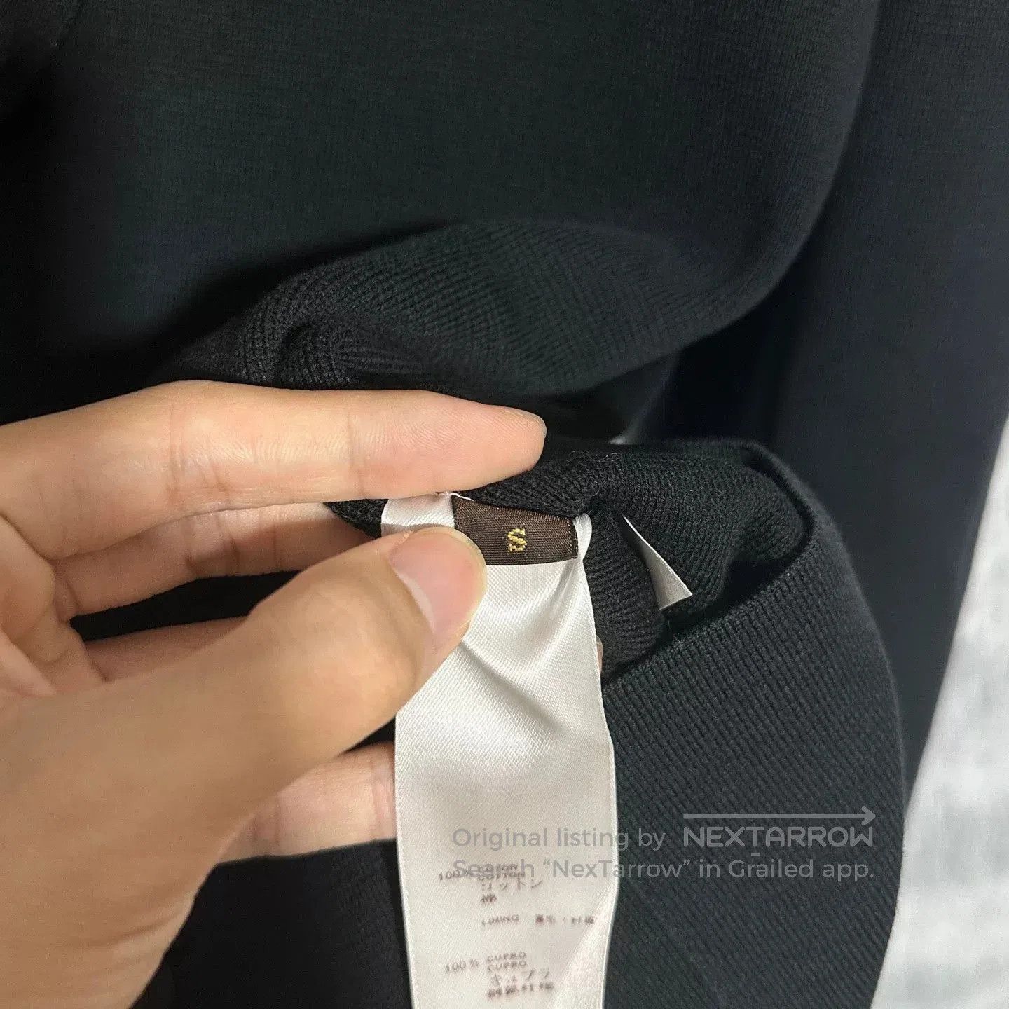 Louis Vuitton black wool knit jacket by Louis Vuitton. Size US S / EU 44-46 / 1 - 5 Thumbnail