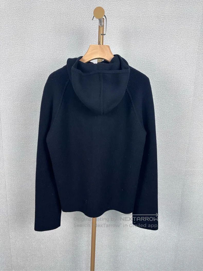 Hermes Hermes Black Wool Zip-Up Outerwear Size M / US 6-8 / IT 42-44 - 2 Thumbnail