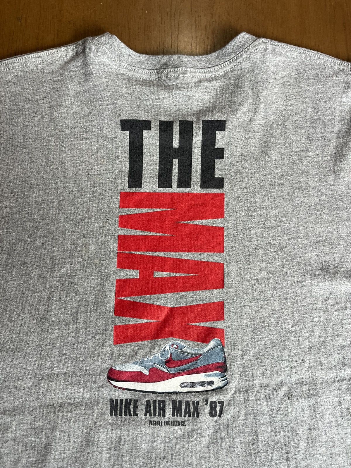 Nike Vintage NIKE AIR MAX ‘87 ( re collection ) 00’s Tshirt Size US L / EU 52-54 / 3 - 9 Thumbnail