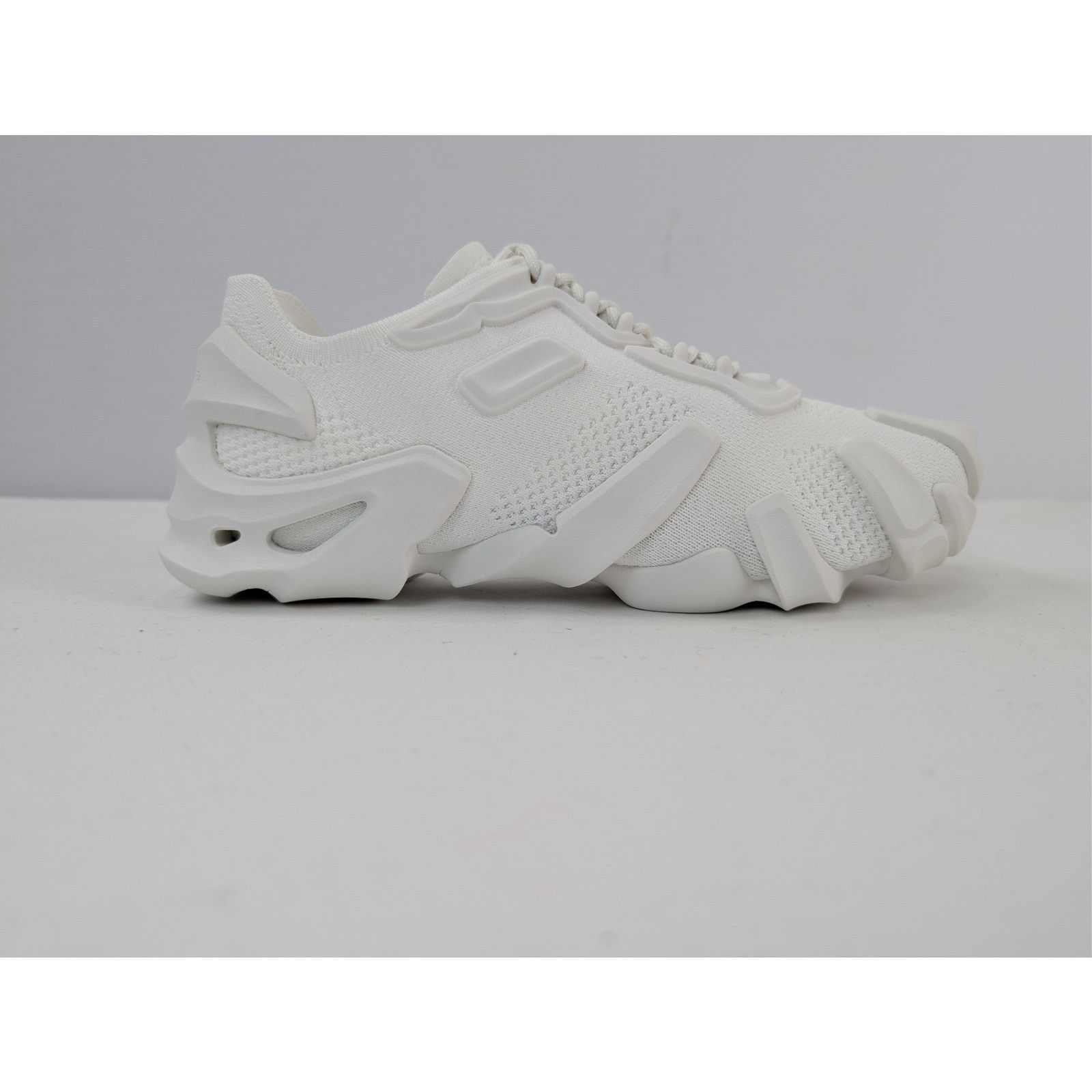 Bottega Veneta o1rshd1 Flex Low Top Sneakers in Optic White Size US 9 / EU 42 - 4 Thumbnail