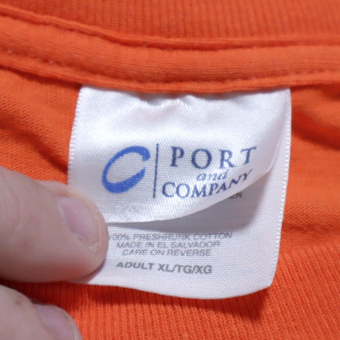 Port & Company Port & Company Skag Power Equipment Solid T-Shirt Orange Mens XL Shirt Size US XL / EU 56 / 4 - 5 Thumbnail