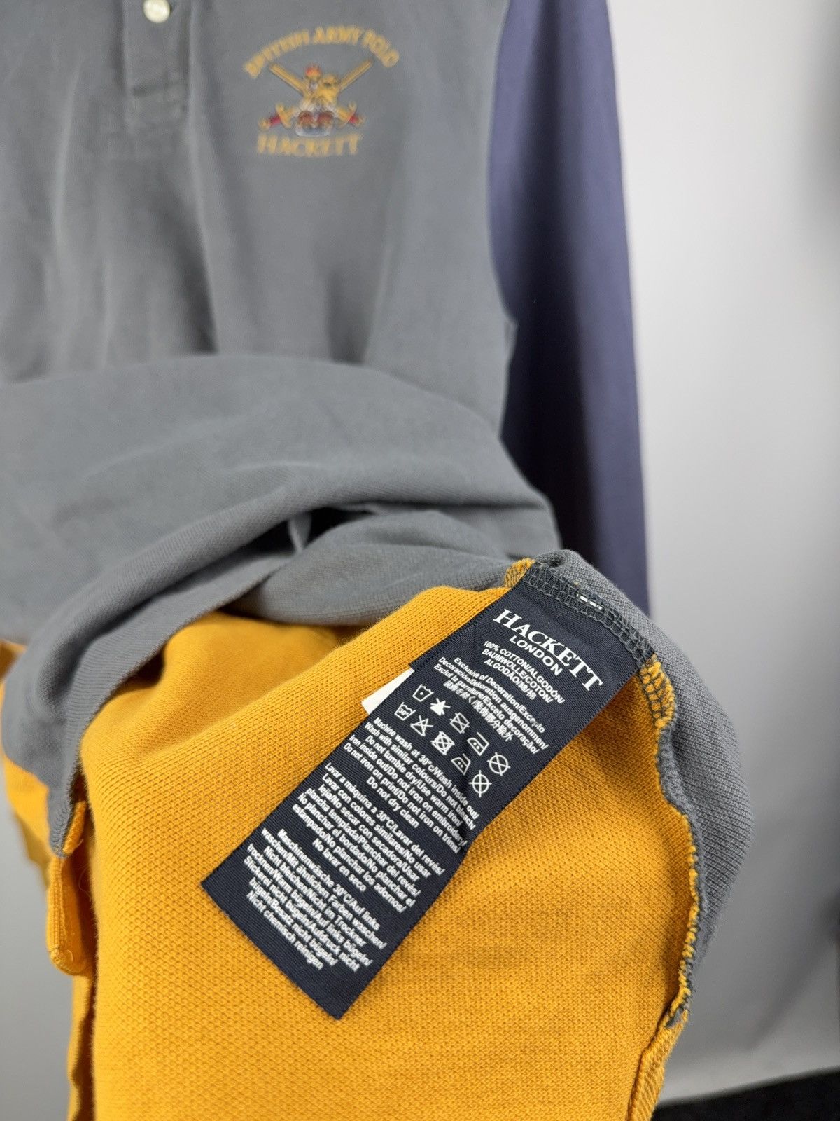 Hackett Vintage 00s Hackett #1 Y2K British Army Polos long sleeve Size US M / EU 48-50 / 2 - 7 Thumbnail
