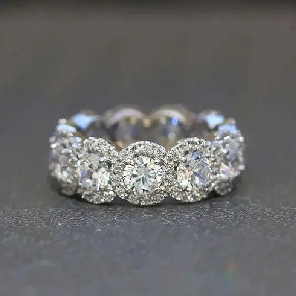 Jewelry Sparkling Cubic Zirconia Ring ( Size 6 to 10 ) Size ONE SIZE - 6 Thumbnail