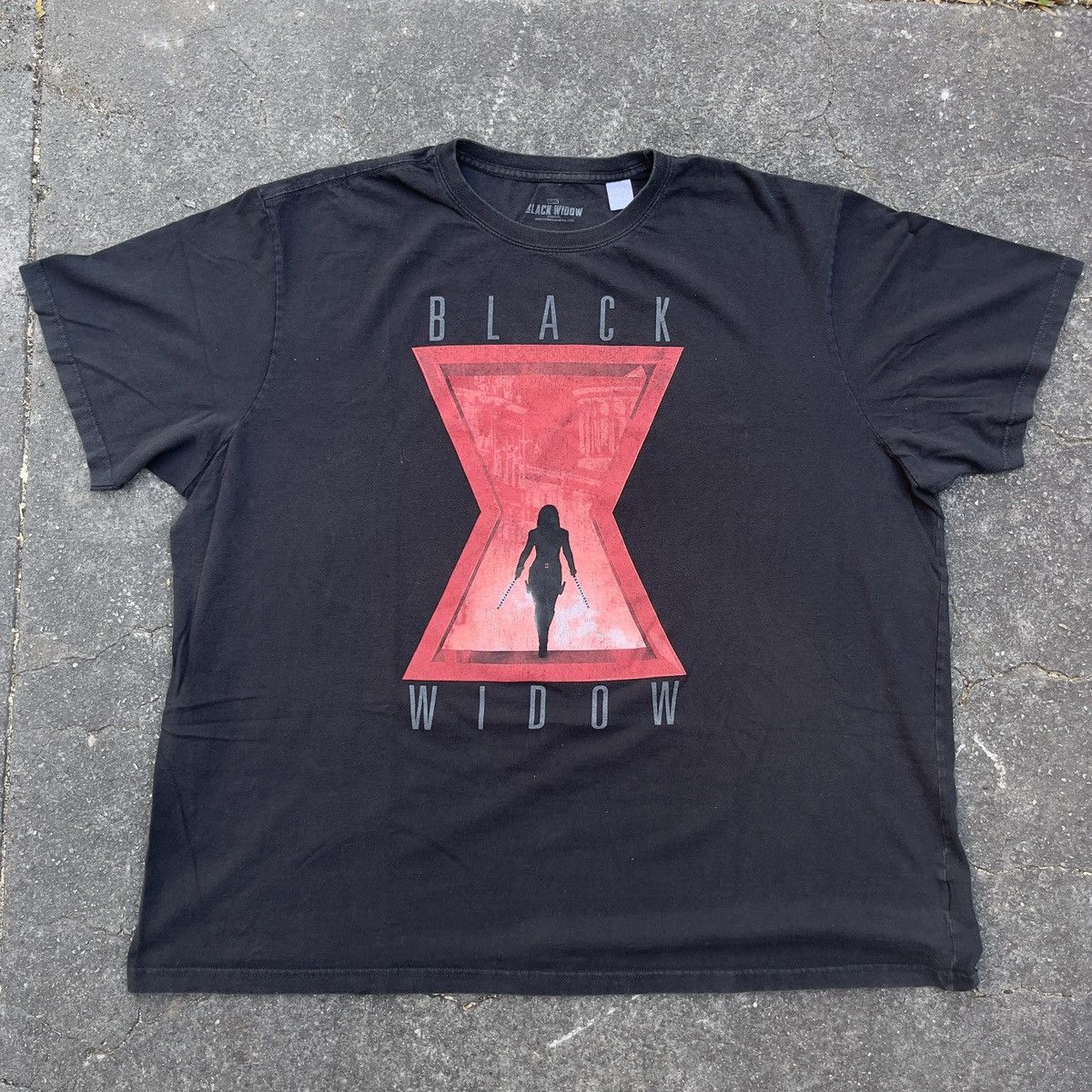Marvel Comics × Vintage Vintage Oversized MARVEL BLACK WIDOW Shirt Size US XXL / EU 58 / 5 - 1 Thumbnail