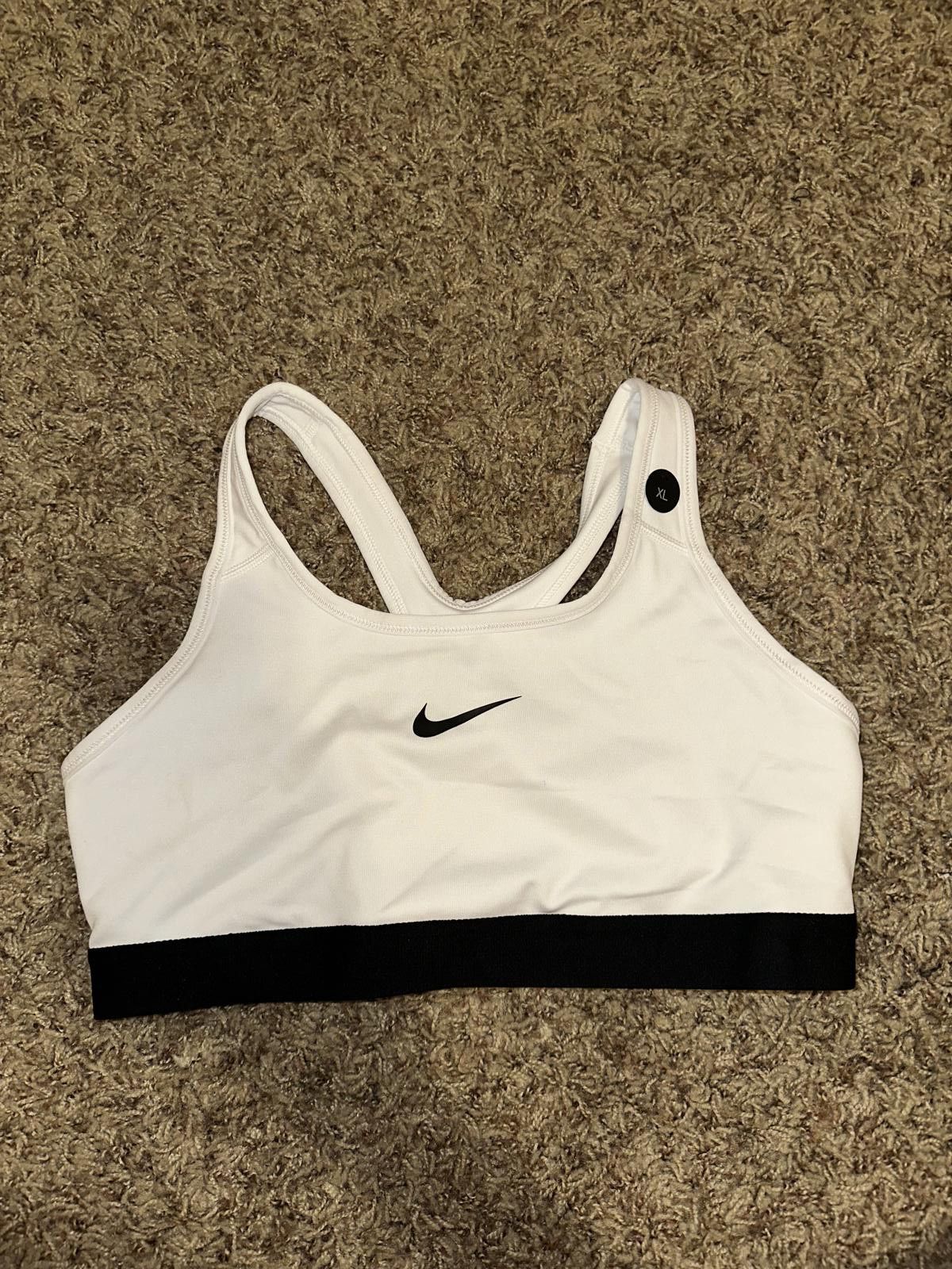 Nike Nike Big Kid’s (Girl’s) Pro Classic Medium Support Bra Size ONE SIZE - 1 Thumbnail