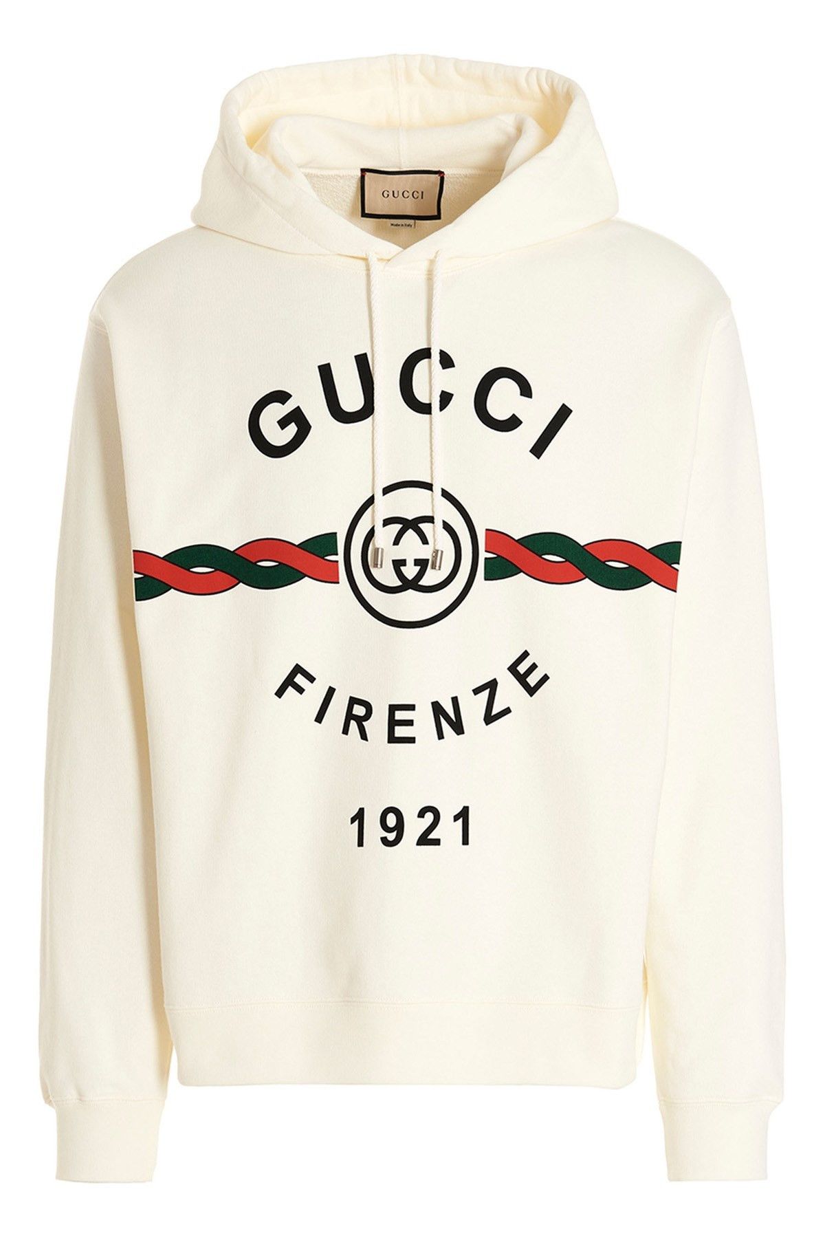 image of 'Gucci Firenze 1921' Hoodie in White, Men's (Size Small)