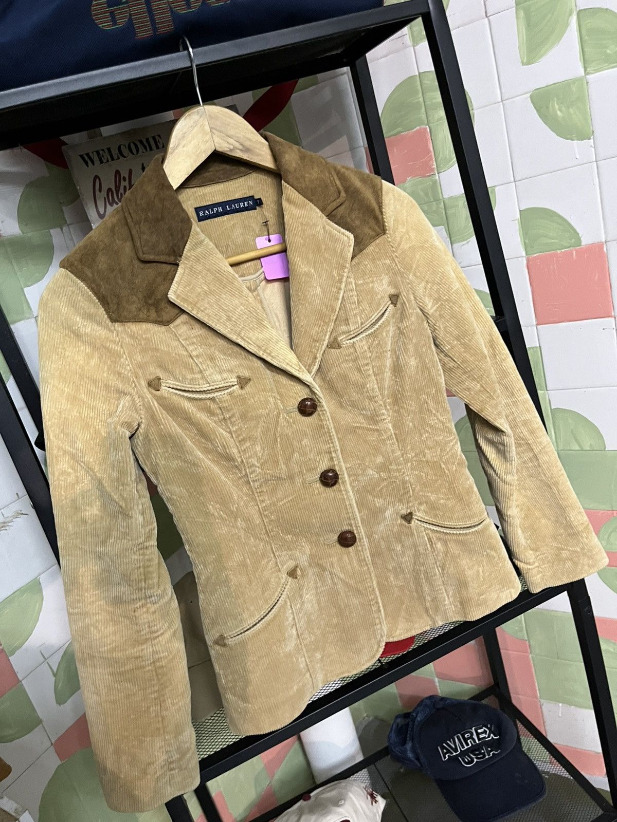 Polo Ralph Lauren × Ralph Lauren × Vintage Polo Ralph Lauren Suede Size US M / EU 48-50 / 2 - 2 Thumbnail