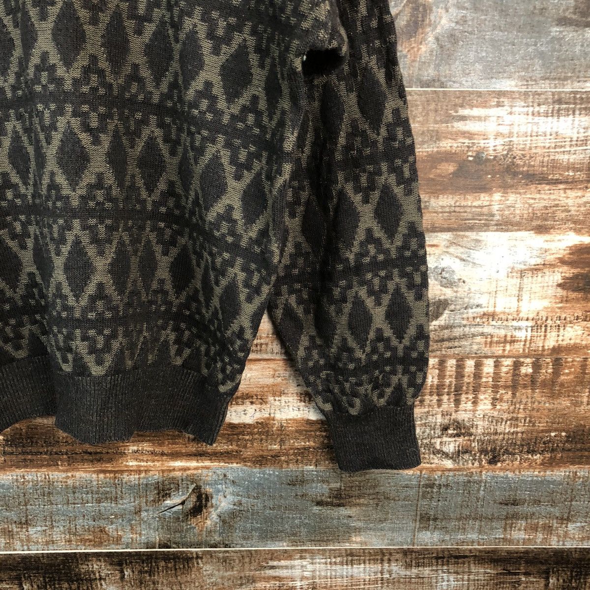 Homespun Knitwear DL Inter Mezzo vintage Brown Knitwear #C669 Size US M / EU 48-50 / 2 - 8 Thumbnail