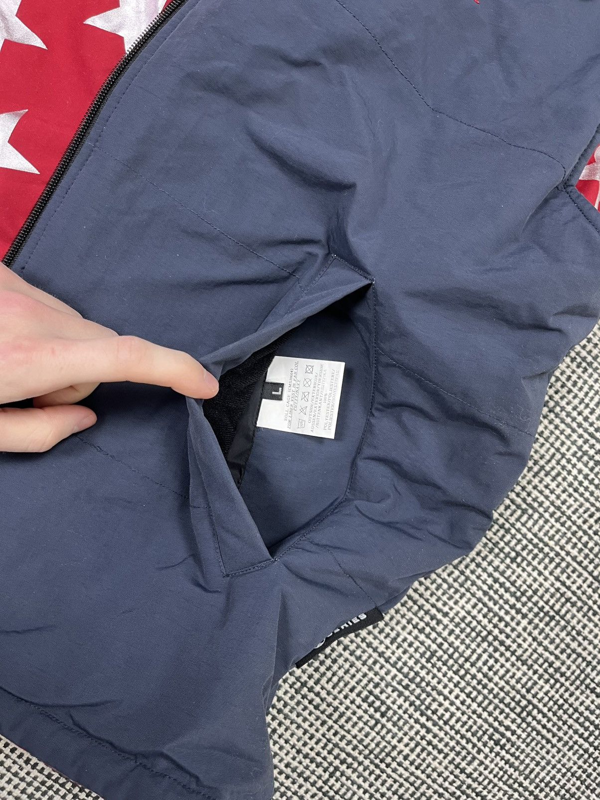 Quiksilver × Vintage 90s quiksilver reversible vest jacket skate surf Size US L / EU 52-54 / 3 - 8 Thumbnail