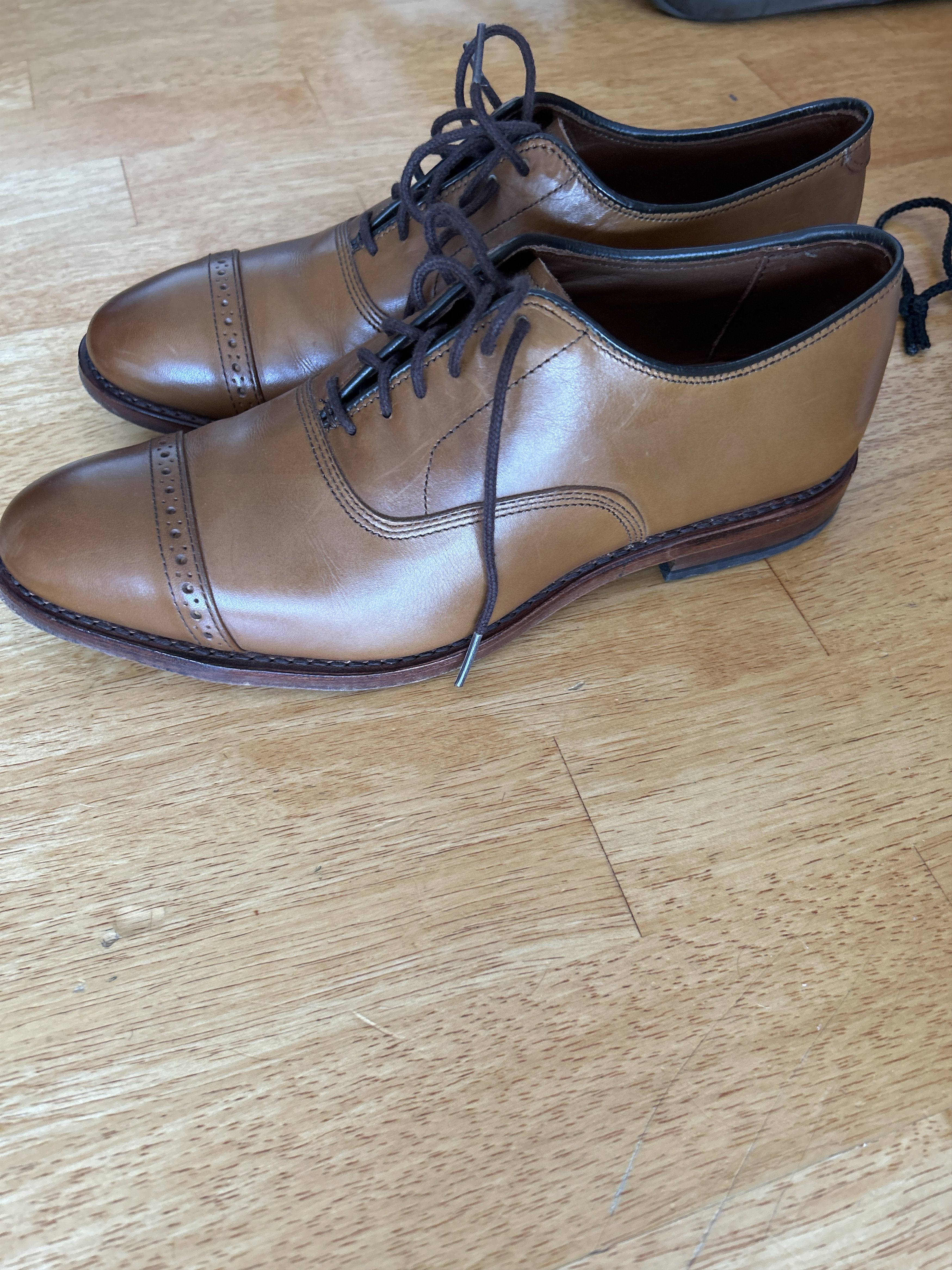 Allen Edmonds Allen Edmonds Fifth Avenue Cap Toe Oxford Walnut Size US 8.5 / EU 41-42 - 2 Thumbnail