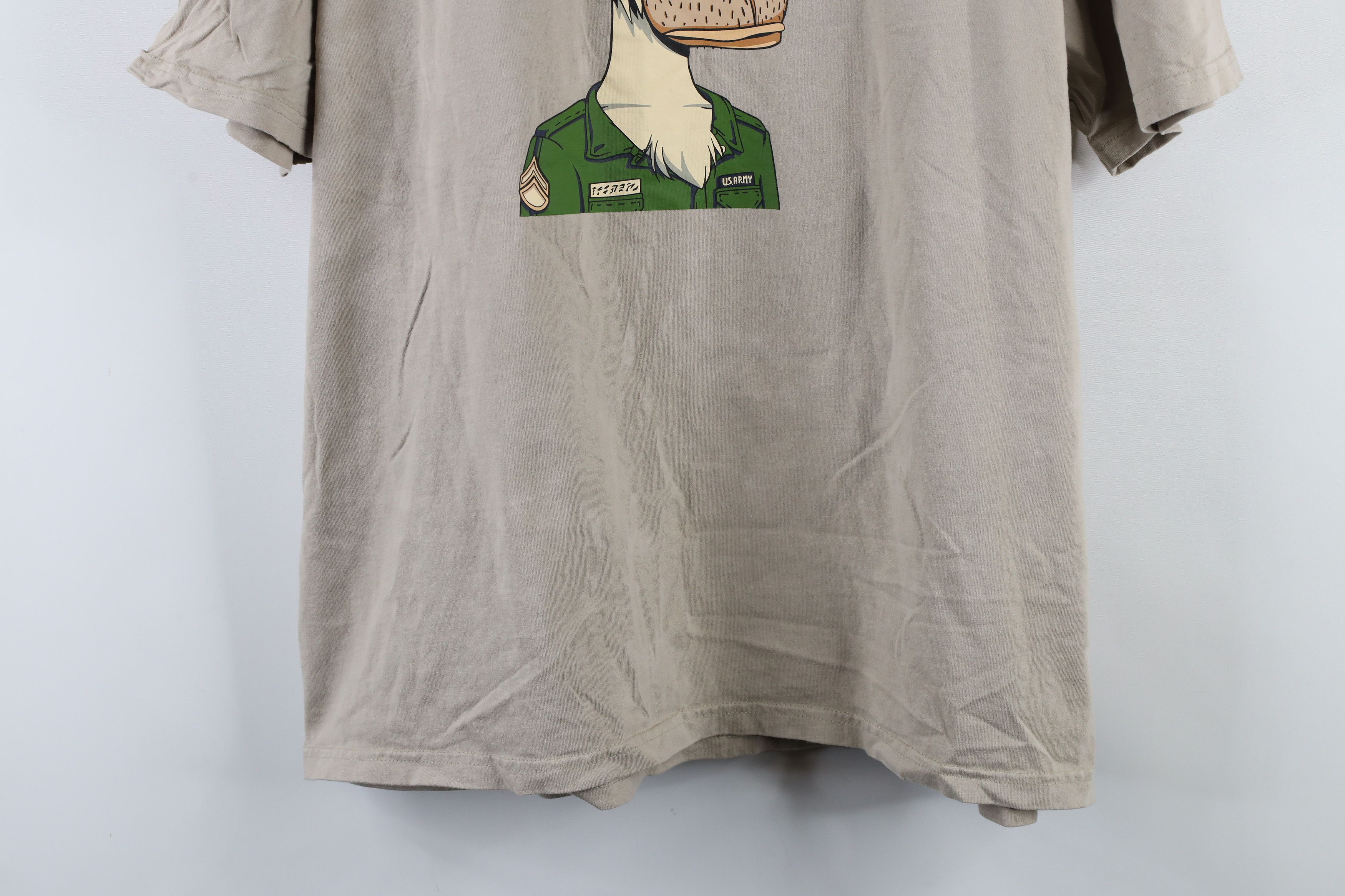 Vintage Bored Ape Yacht Club NFT Crypto US Army T-Shirt Beige Size US M / EU 48-50 / 2 - 3 Thumbnail
