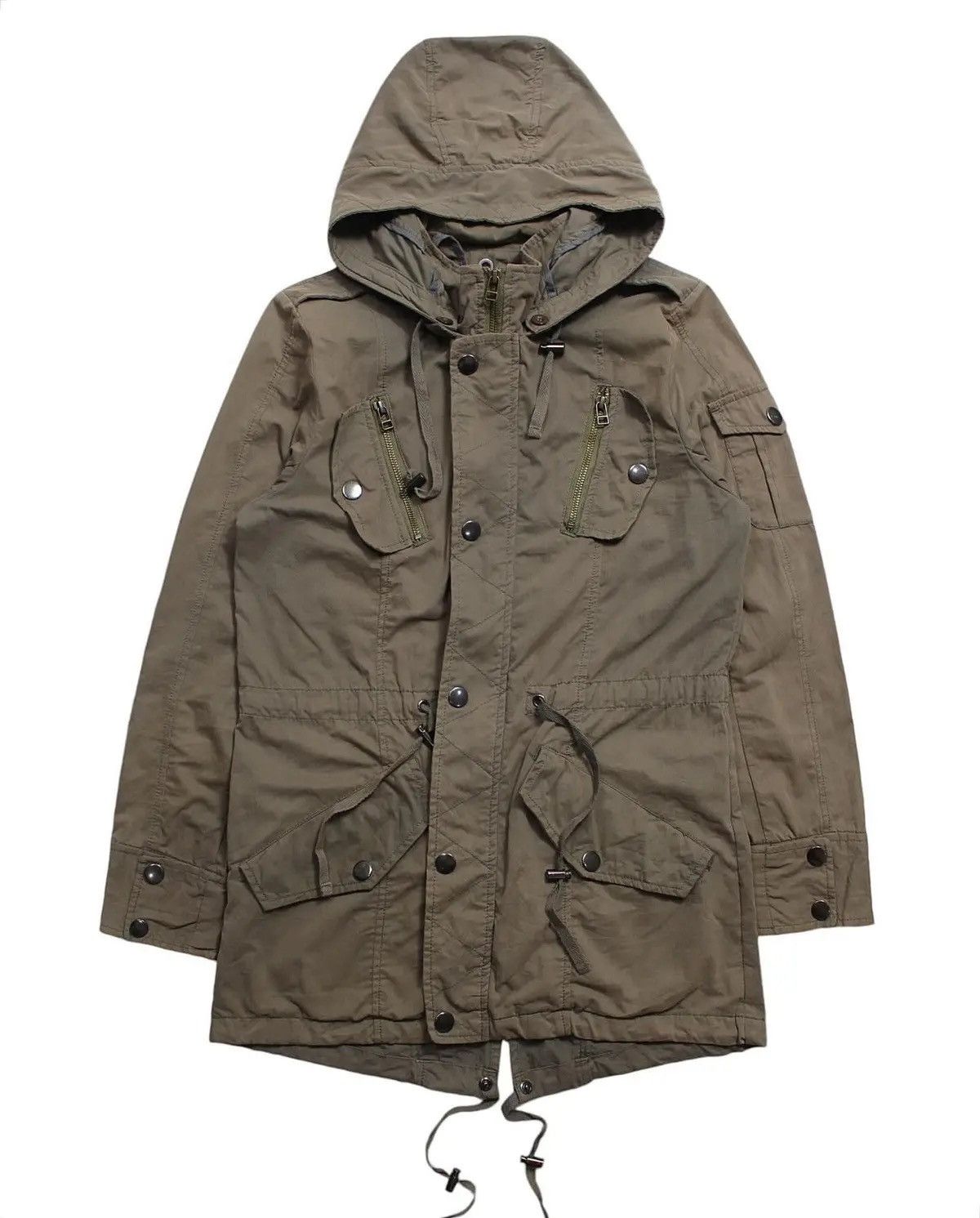If Six Was Nine AW2010 PPFM FISHTAIL PARKA DOUBLE ZIP JACKET Size US S / EU 44-46 / 1 - 1 Thumbnail