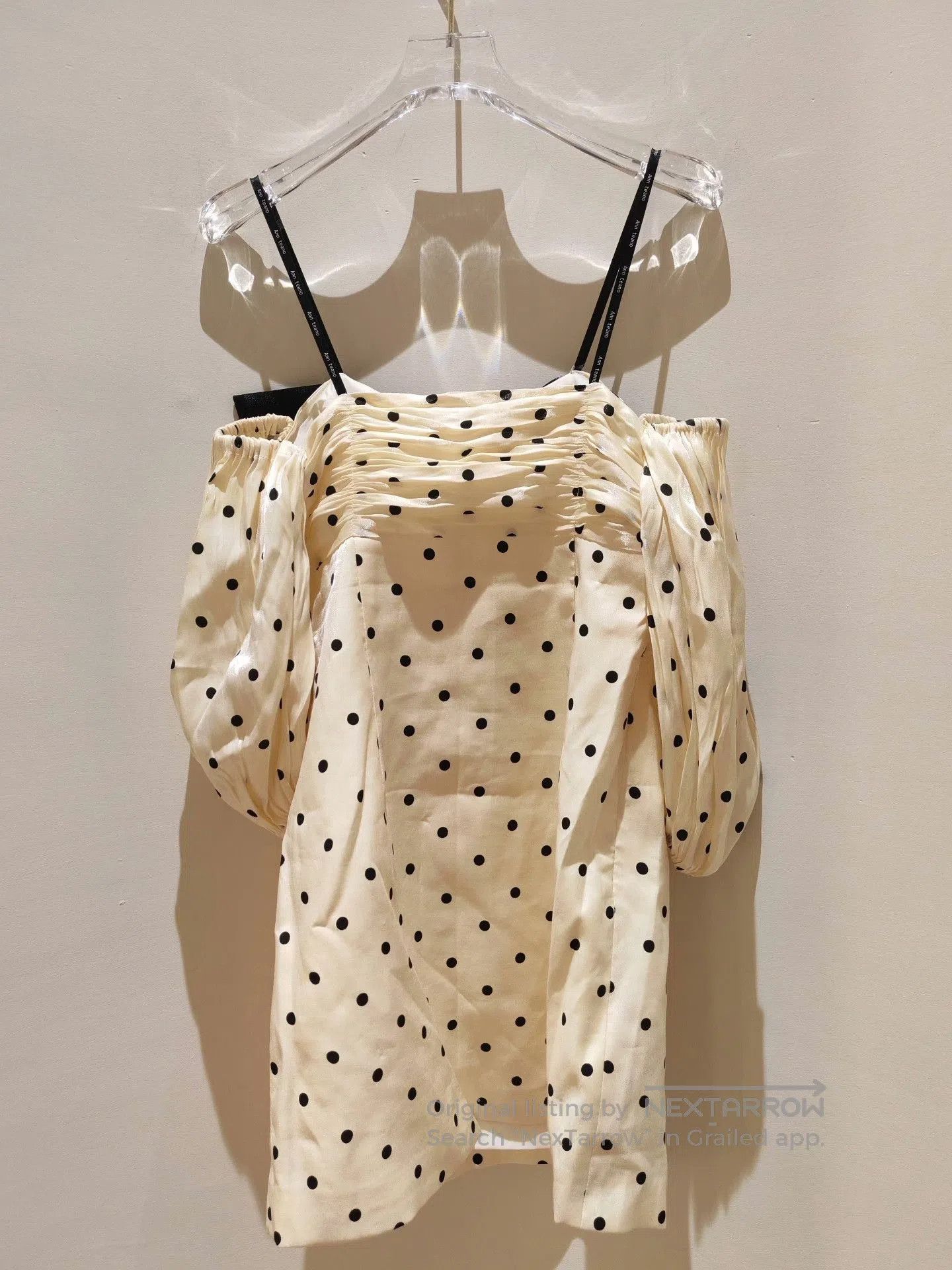 Other Ann teano Polka Dot Off-Shoulder Dress. Size S / US 4 / IT 40 - 2 Thumbnail