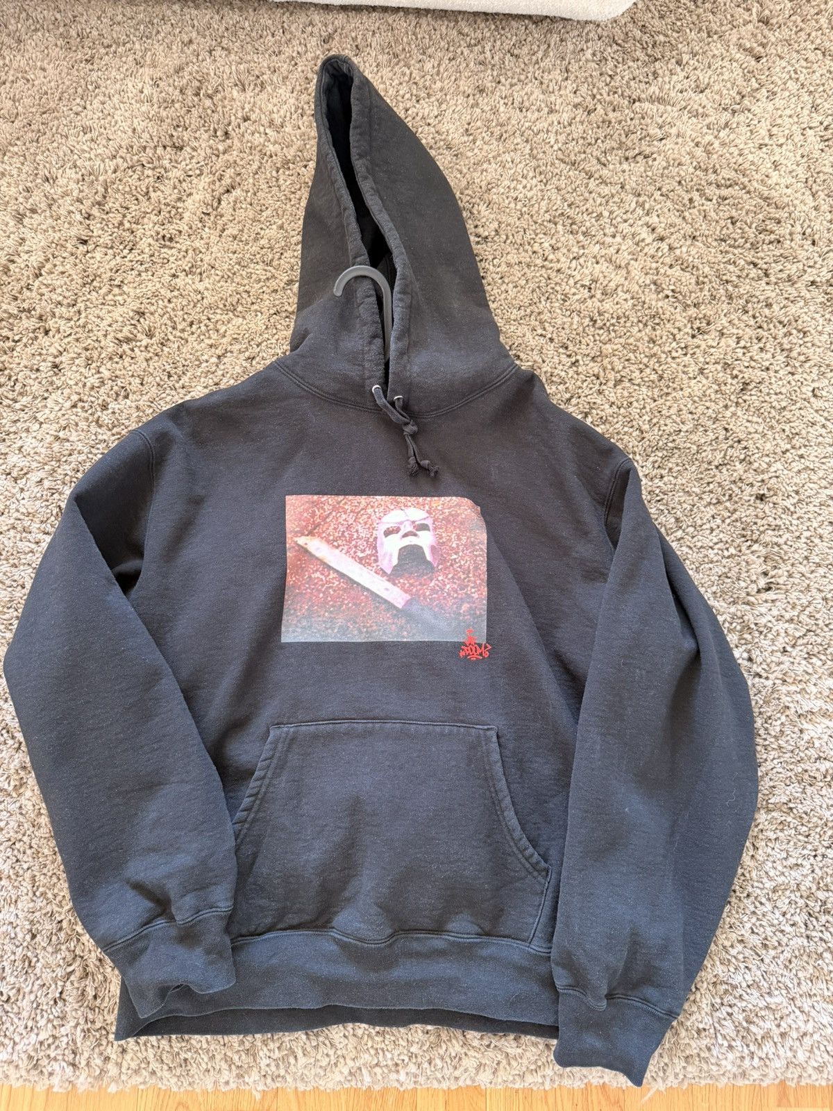 MF Doom × Supreme Supreme x MF Doom Hooded Swearshirt Size US L / EU 52-54 / 3 - 1 Thumbnail