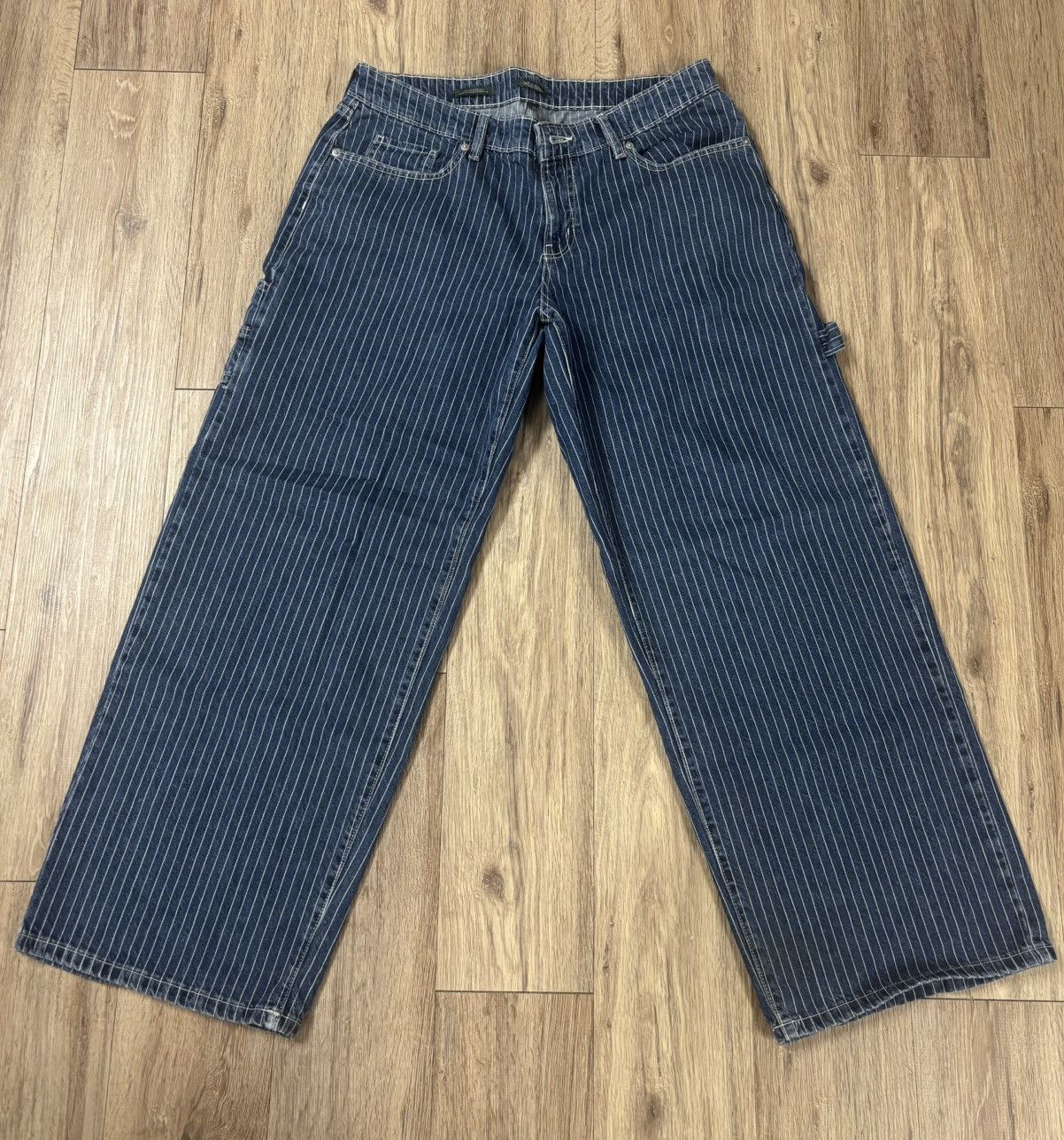 Other Unisex Baggy Pinstripe Jeans (Wild Fable) Size US 34 / EU 50 - 1 Thumbnail