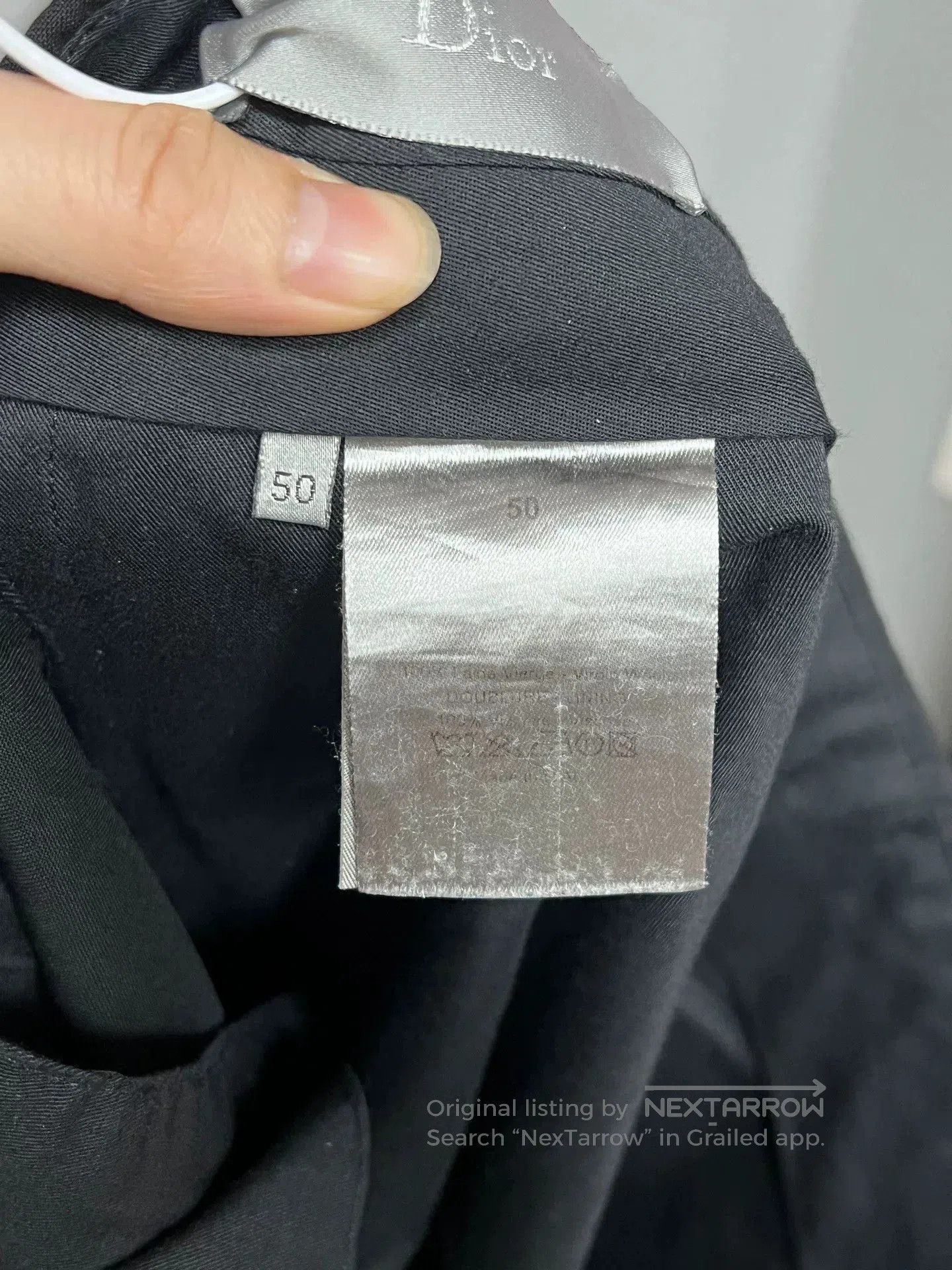Dior sleek black Dior tailored pants. Size US 40 / EU 56 - 3 Thumbnail