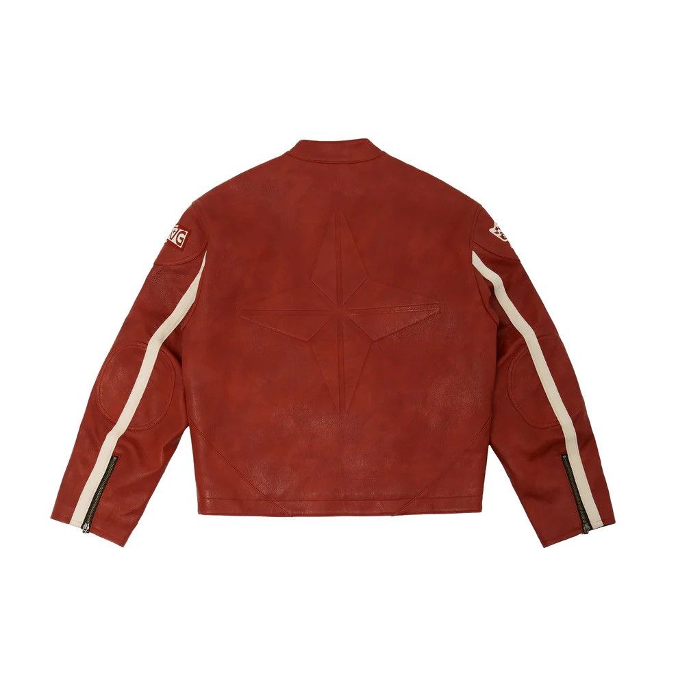 Other Leather crop racing jacket Size US XL / EU 56 / 4 - 5 Thumbnail