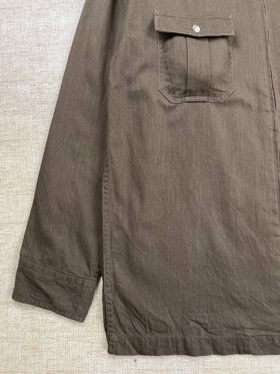 Japanese Brand × Kansai Yamamoto × Vintage Vintage Kansai Jeans Double Pocket Zipper Jacket Size US M / EU 48-50 / 2 - 6 Thumbnail