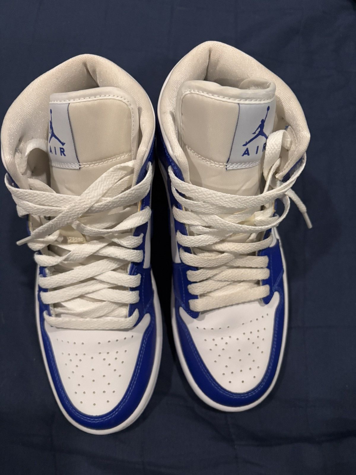 Nike Air Jordan 1 Mid Hyper Royal Size US 7.5 / IT 37.5 - 5 Thumbnail