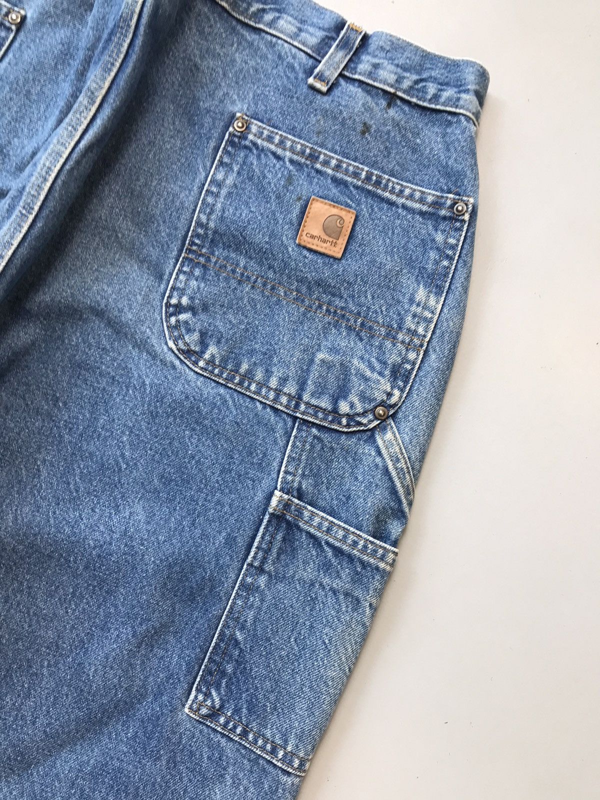 Carhartt Vintage Carhartt B73 DST double knee denim Size US 42 / EU 58 - 8 Thumbnail