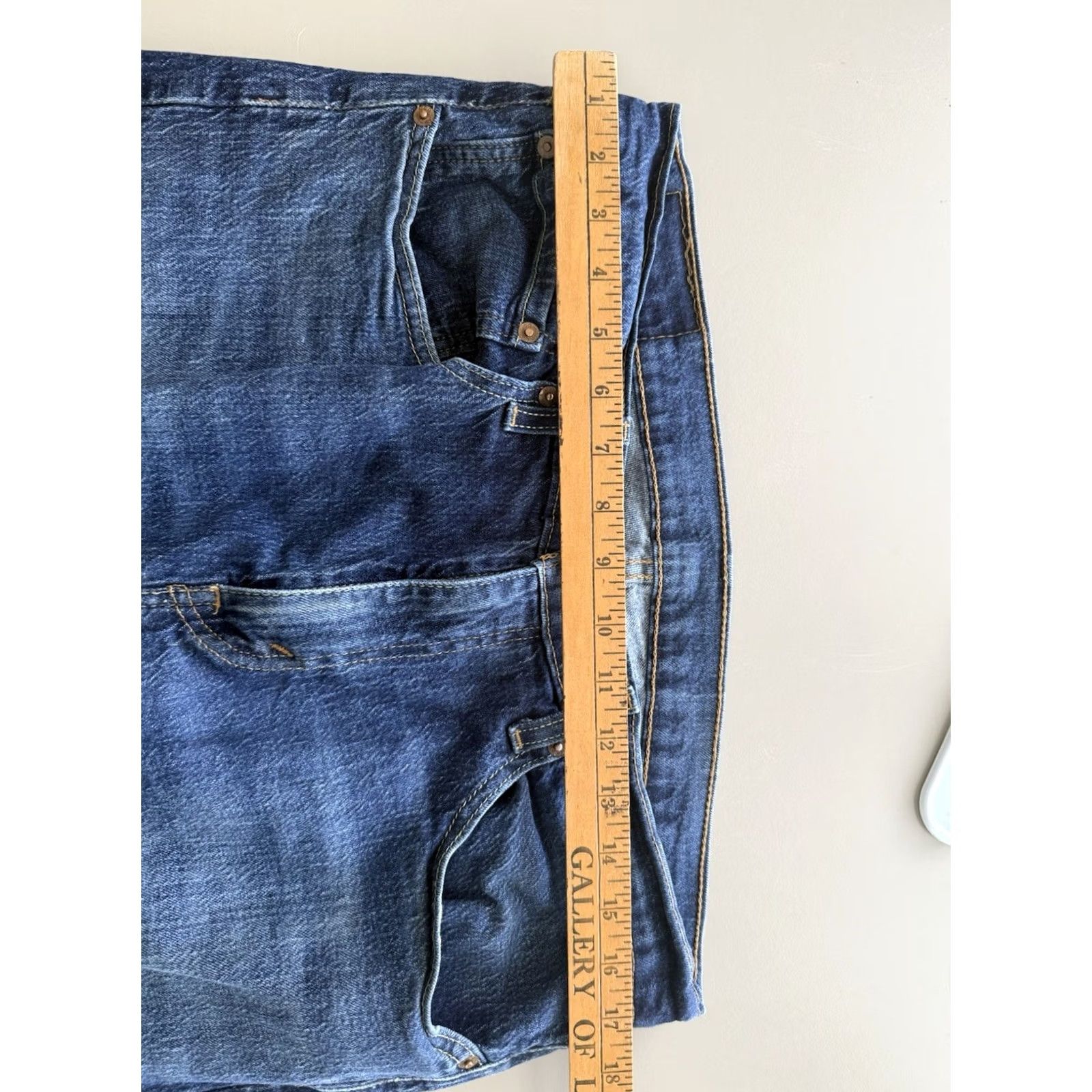 Levi's Levi's 559 Jeans Mens 34x32 Blue Relaxed Straight Medium Wash Denim Classic Size US 34 / EU 50 - 5 Thumbnail