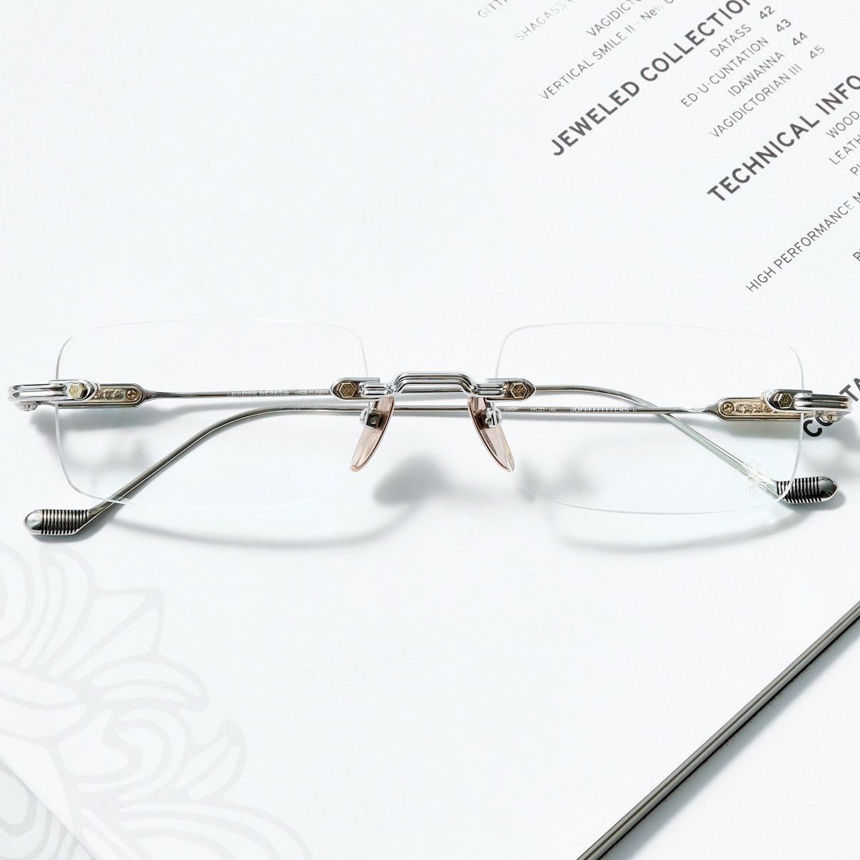 Chrome Hearts CHROME HEARTS SOFFFFFFFFERS II SHINY SILVER GLASSES Size ONE SIZE - 6 Thumbnail