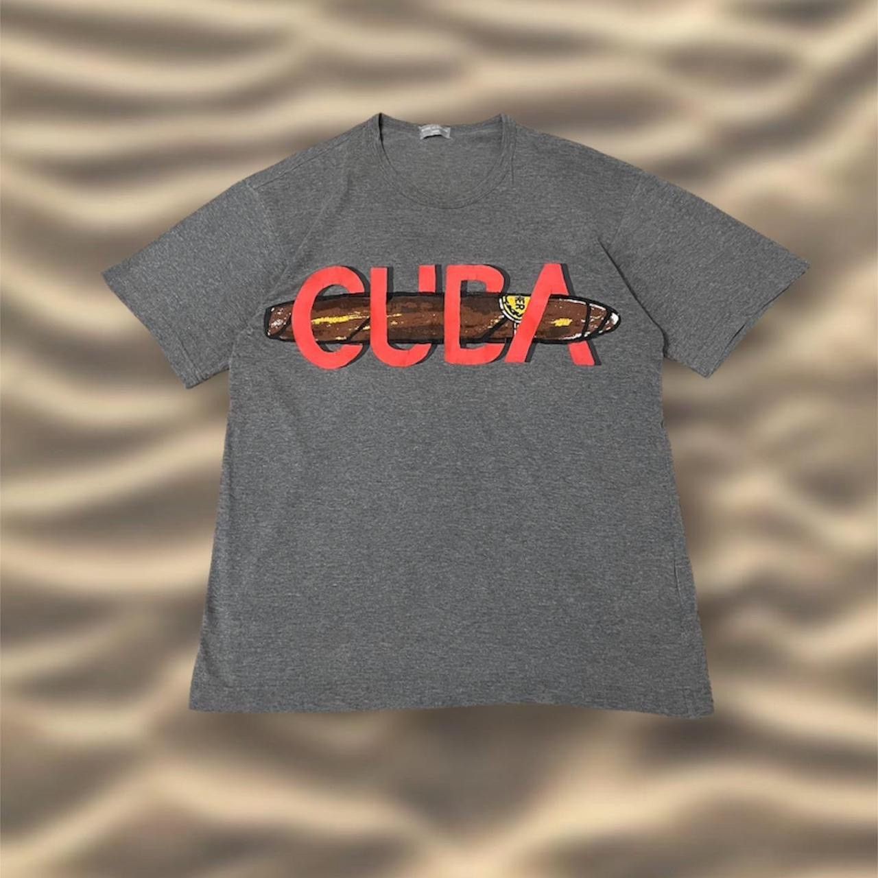 image of Comme Des Garcons Homme Plus Ss2002 Cigar Tee in Grey, Men's (Size Medium)