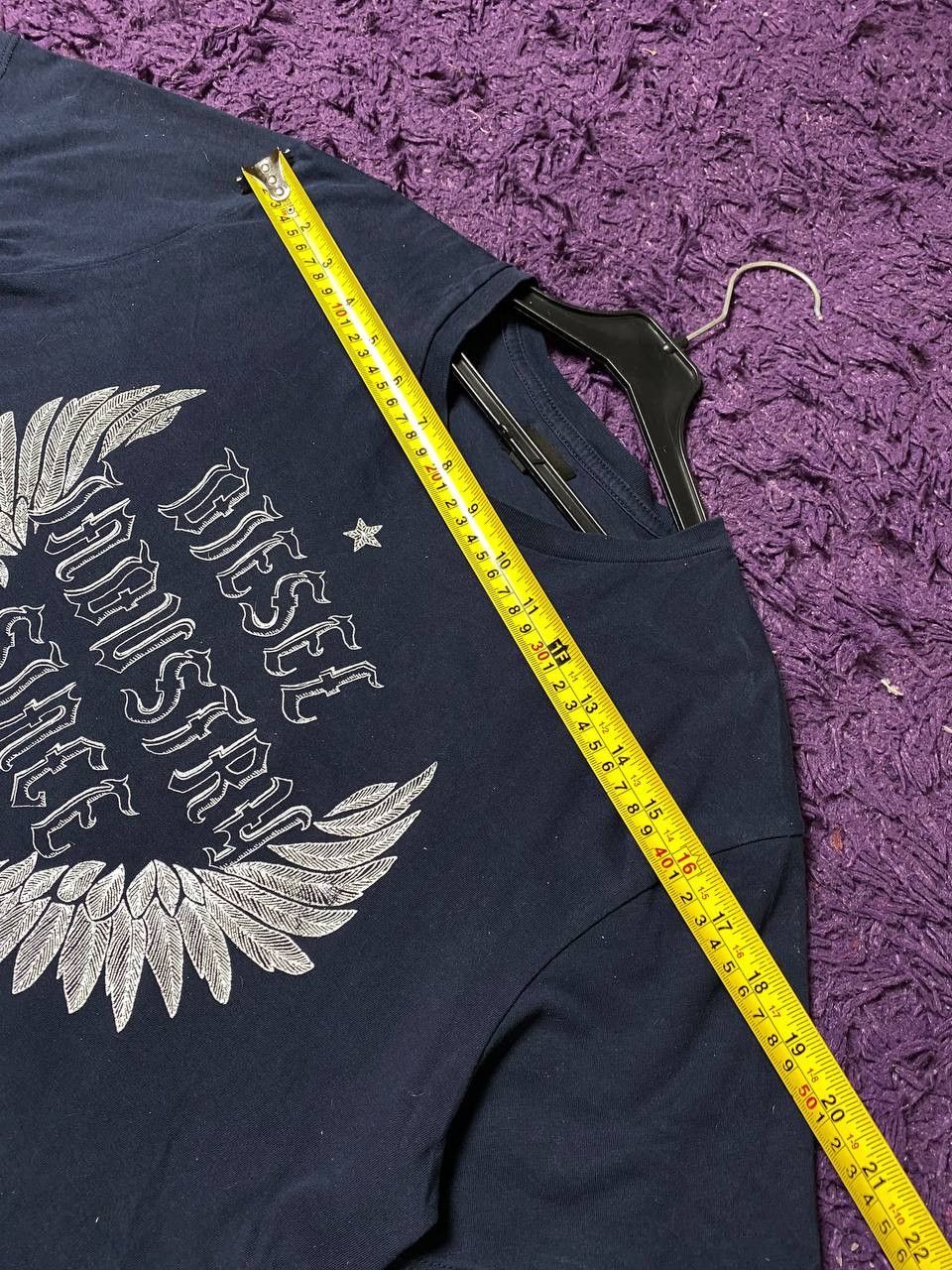 Diesel Vintage Diesel Big Y2K Logo Short Sleeve T-Shirt Size M Size US M / EU 48-50 / 2 - 12 Thumbnail